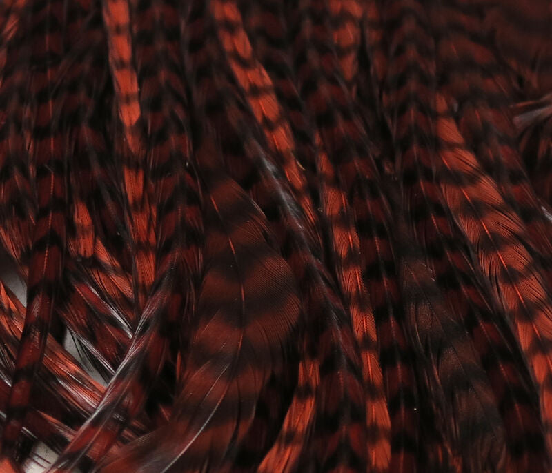 Hareline Half Dyed Grizzly Saddles