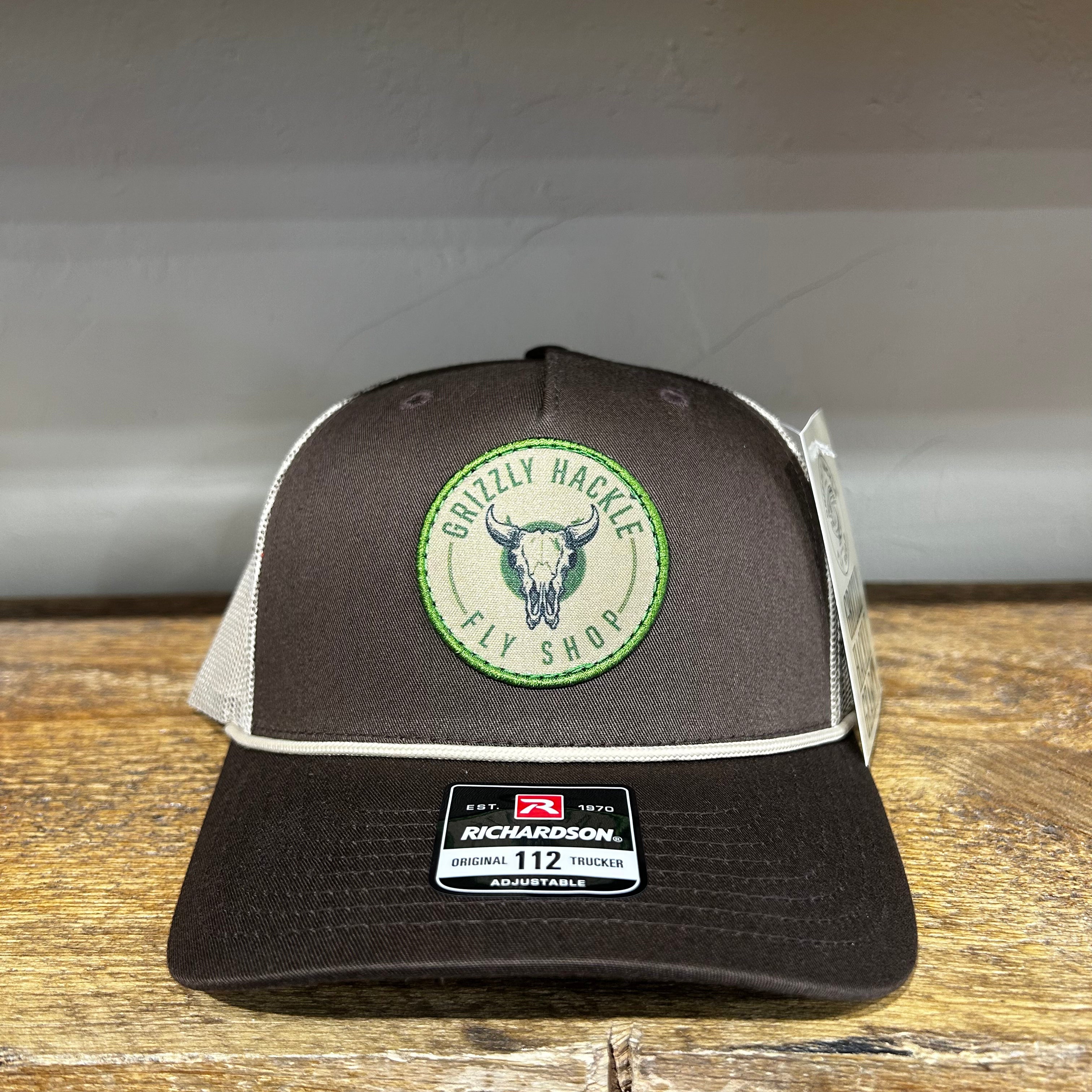 Grizzly Hackle "Bison" Patch Trucker Hat