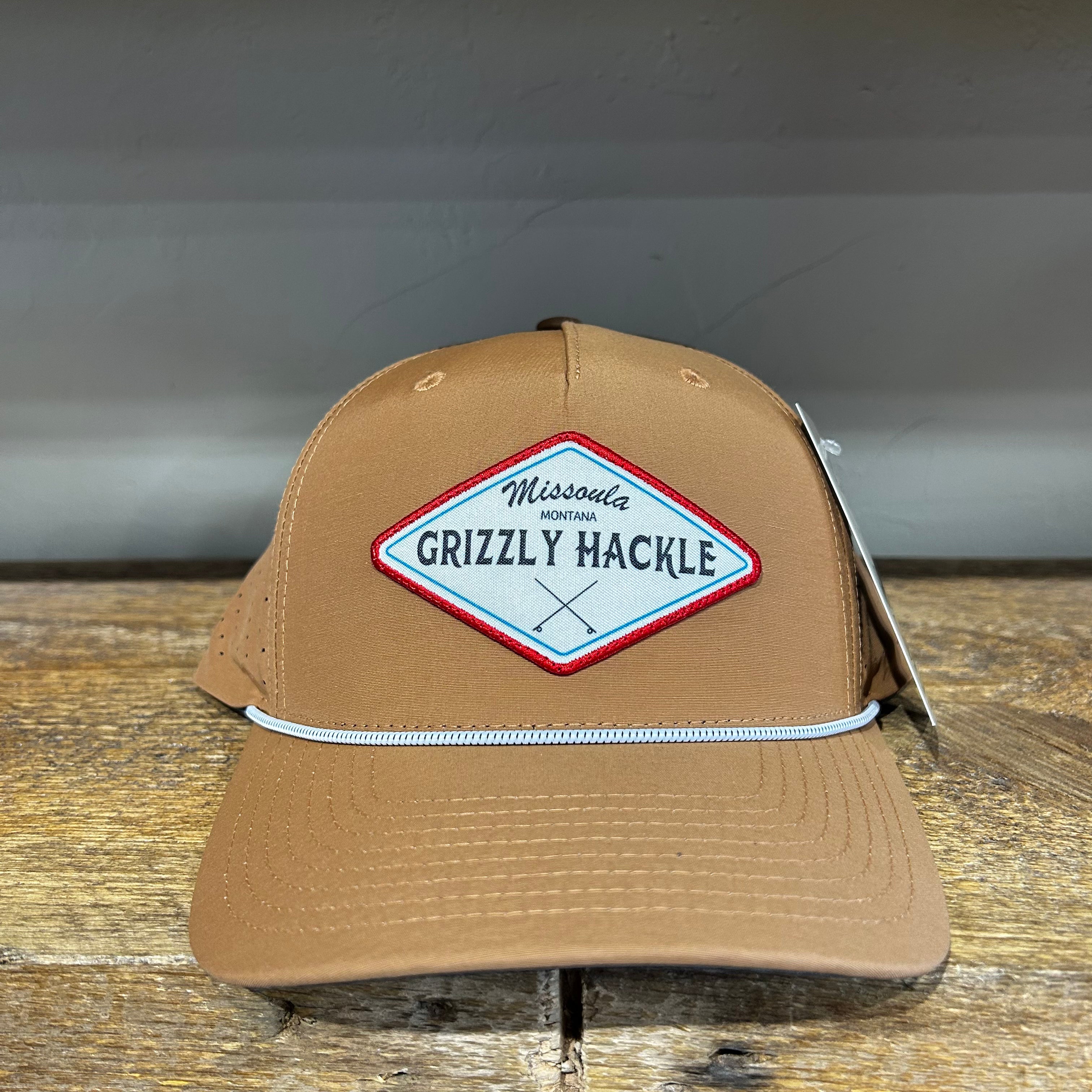 Grizzly Hackle "Golf" Patch Performance Hat
