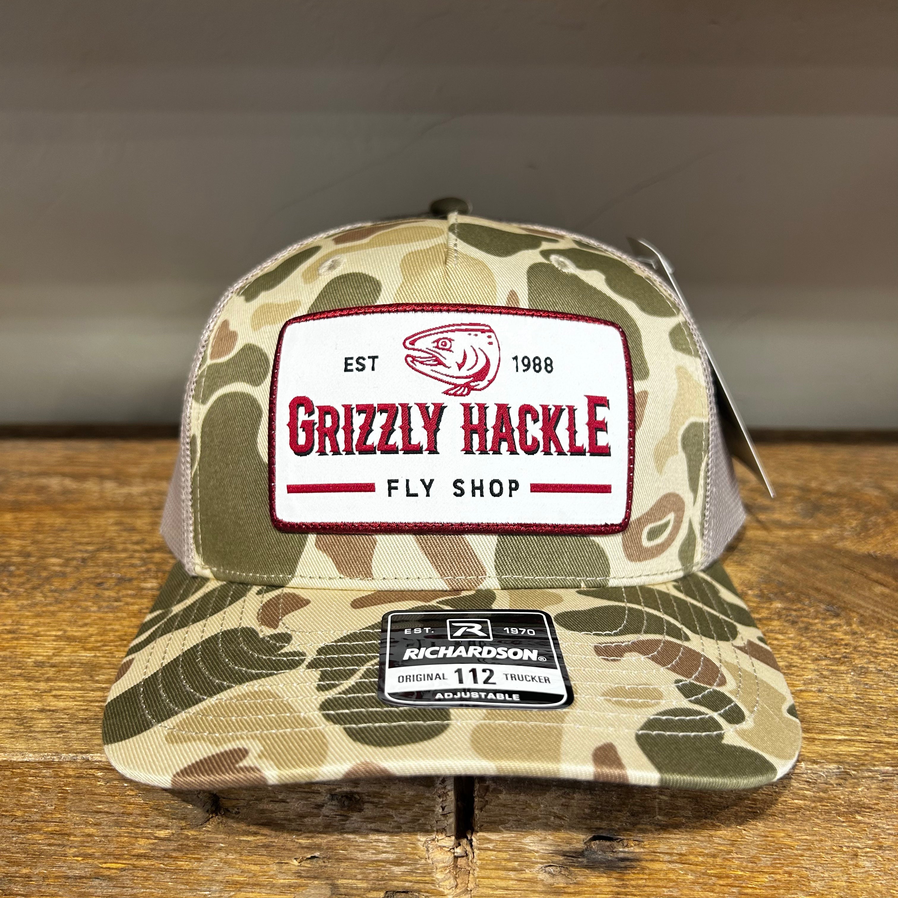 Grizzly Hackle "Ranch" Patch Trucker Hat