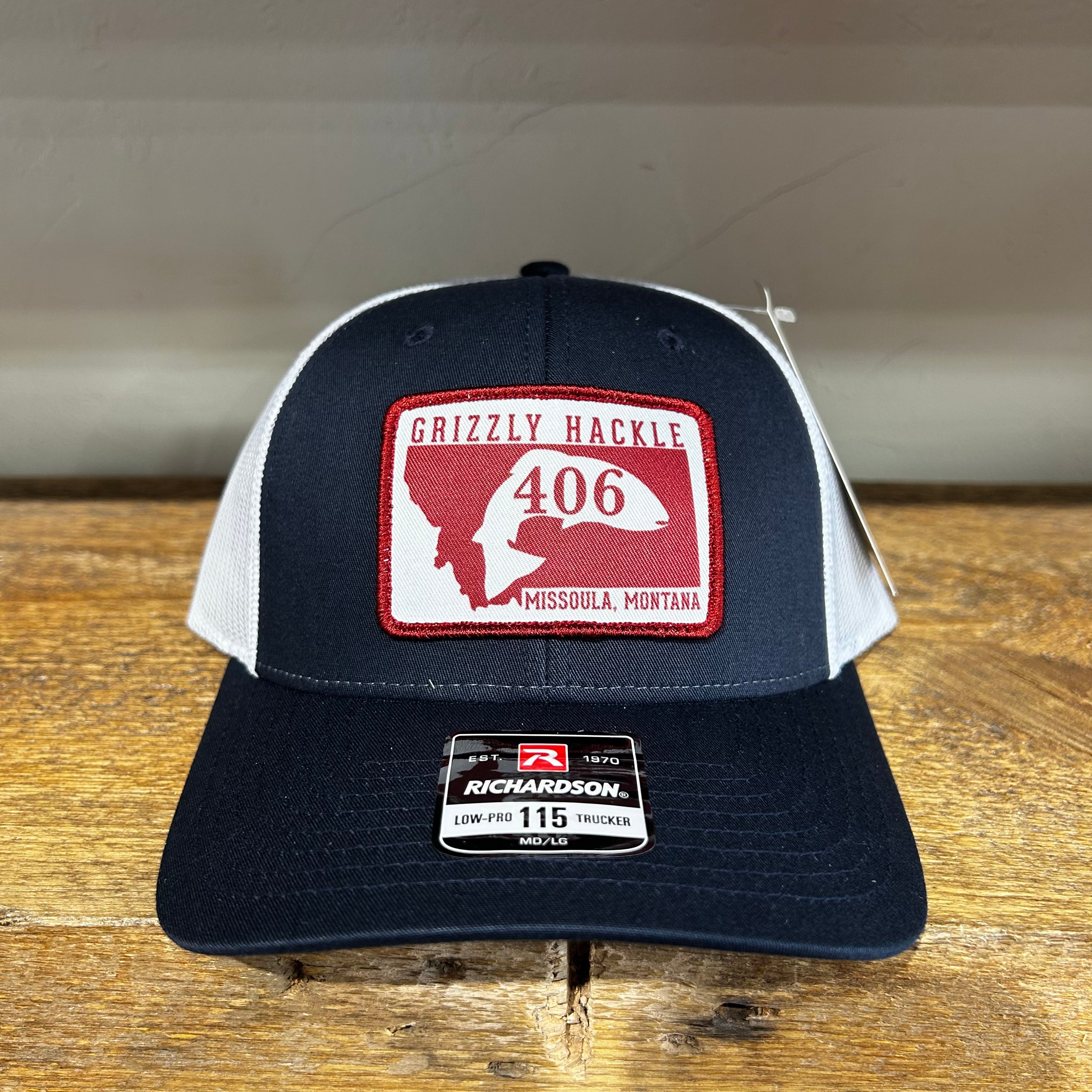 Grizzly Hackle "406" Patch Hat