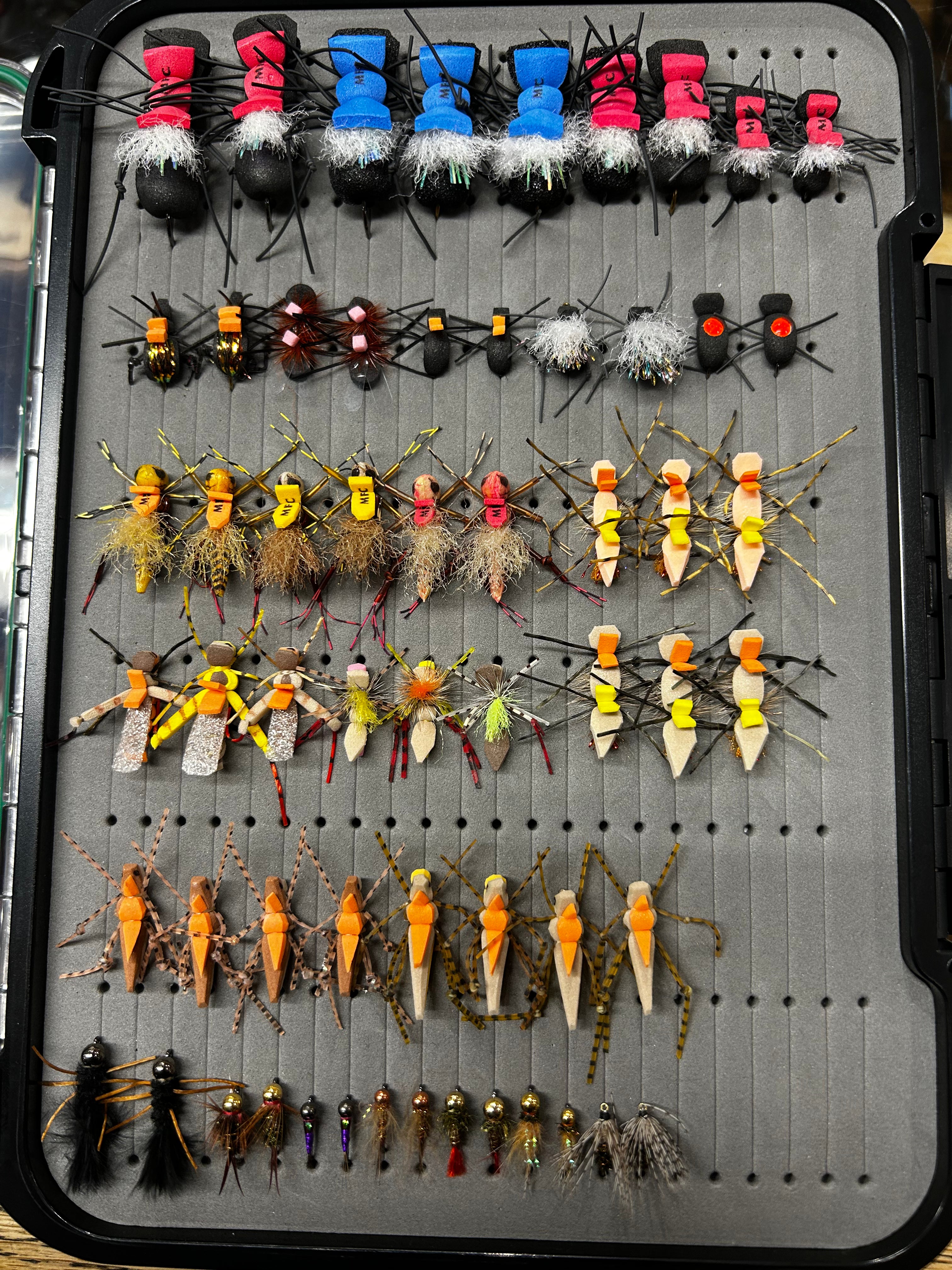 Grizzly Hackle Fly Assortment: Chile