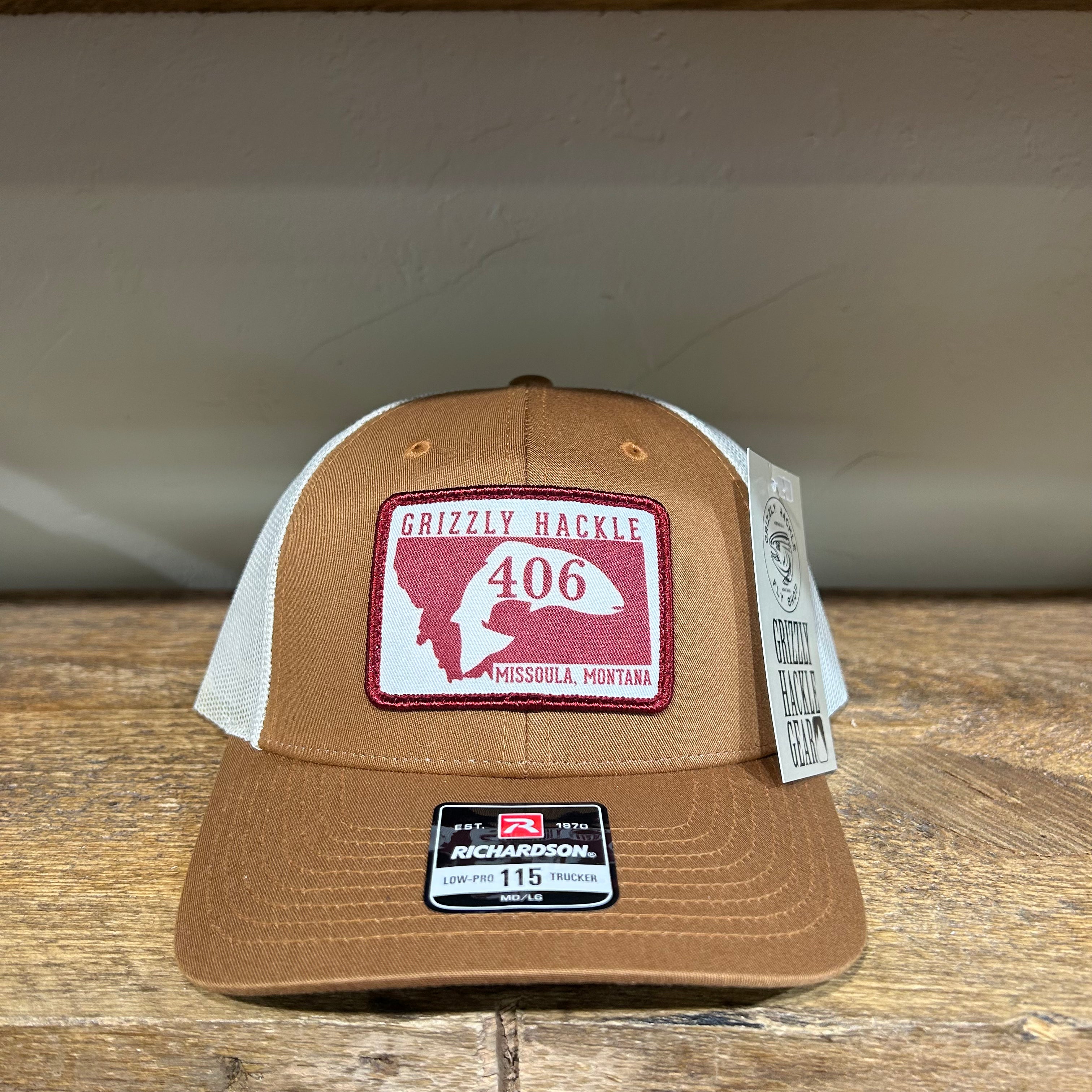 Grizzly Hackle "406" Patch Hat