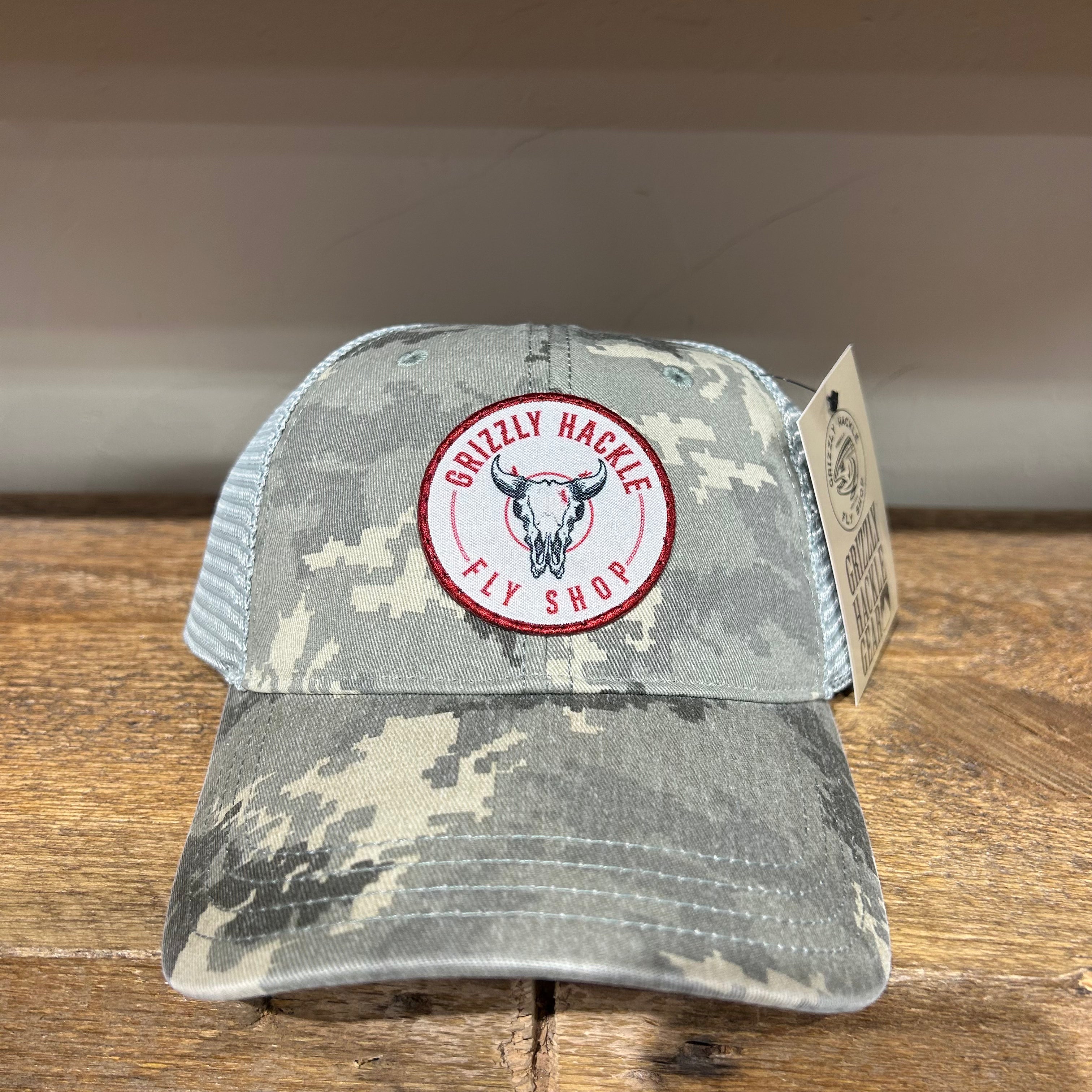 Grizzly Hackle "Bison 2.0" Patch Relaxed Cap