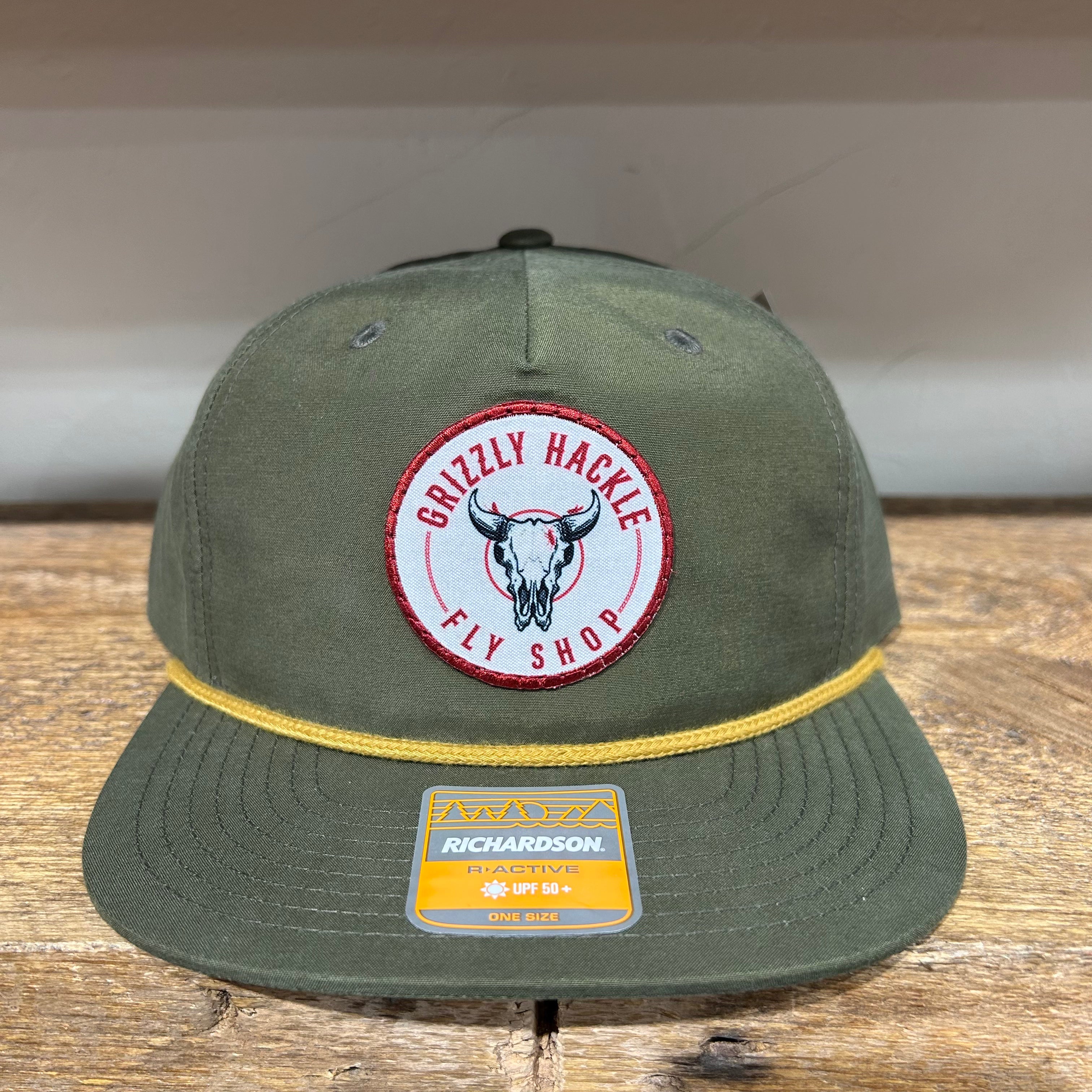 Grizzly Hackle "Bison 2.0" Patch Cap