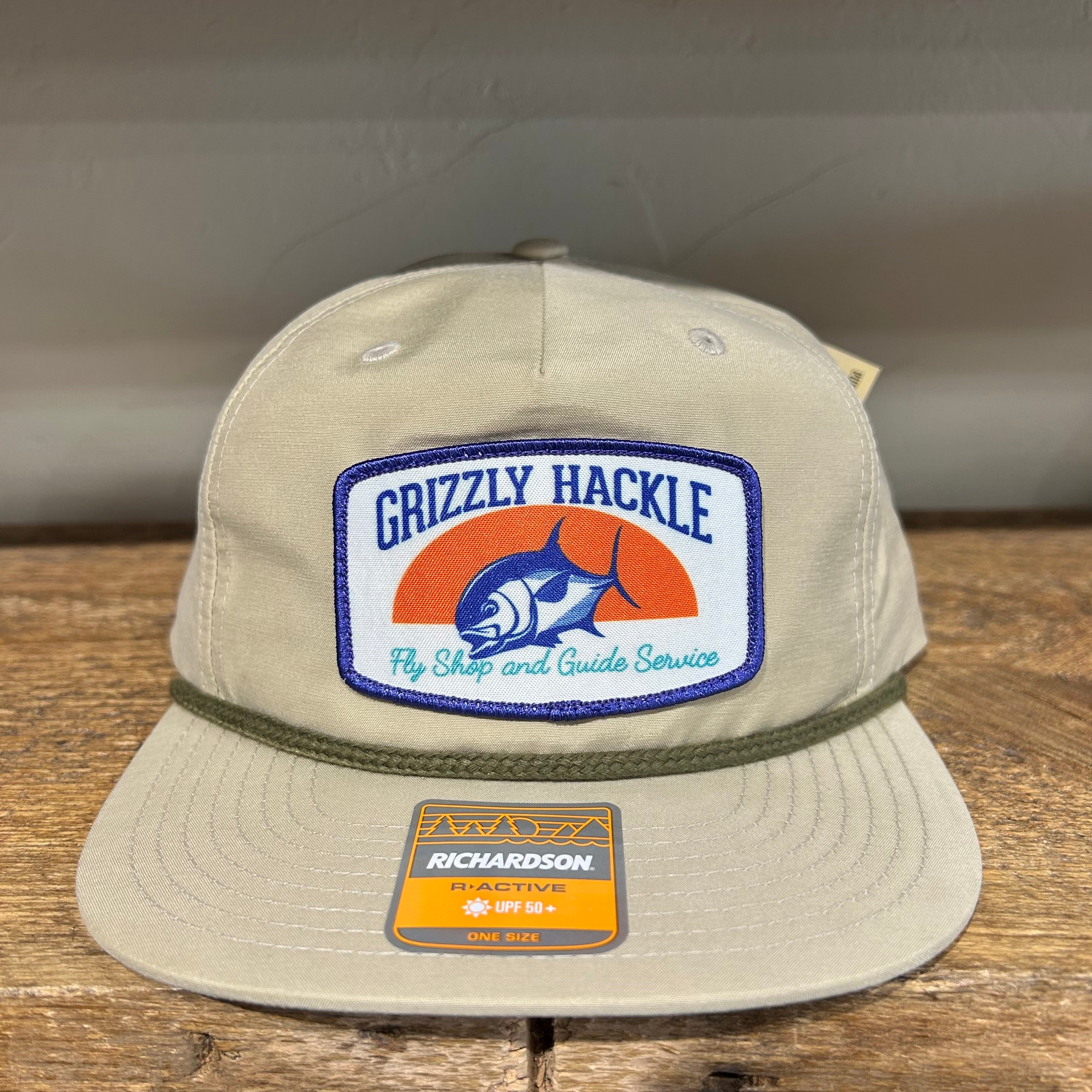 Grizzly Hackle "Palometa" Patch Hat