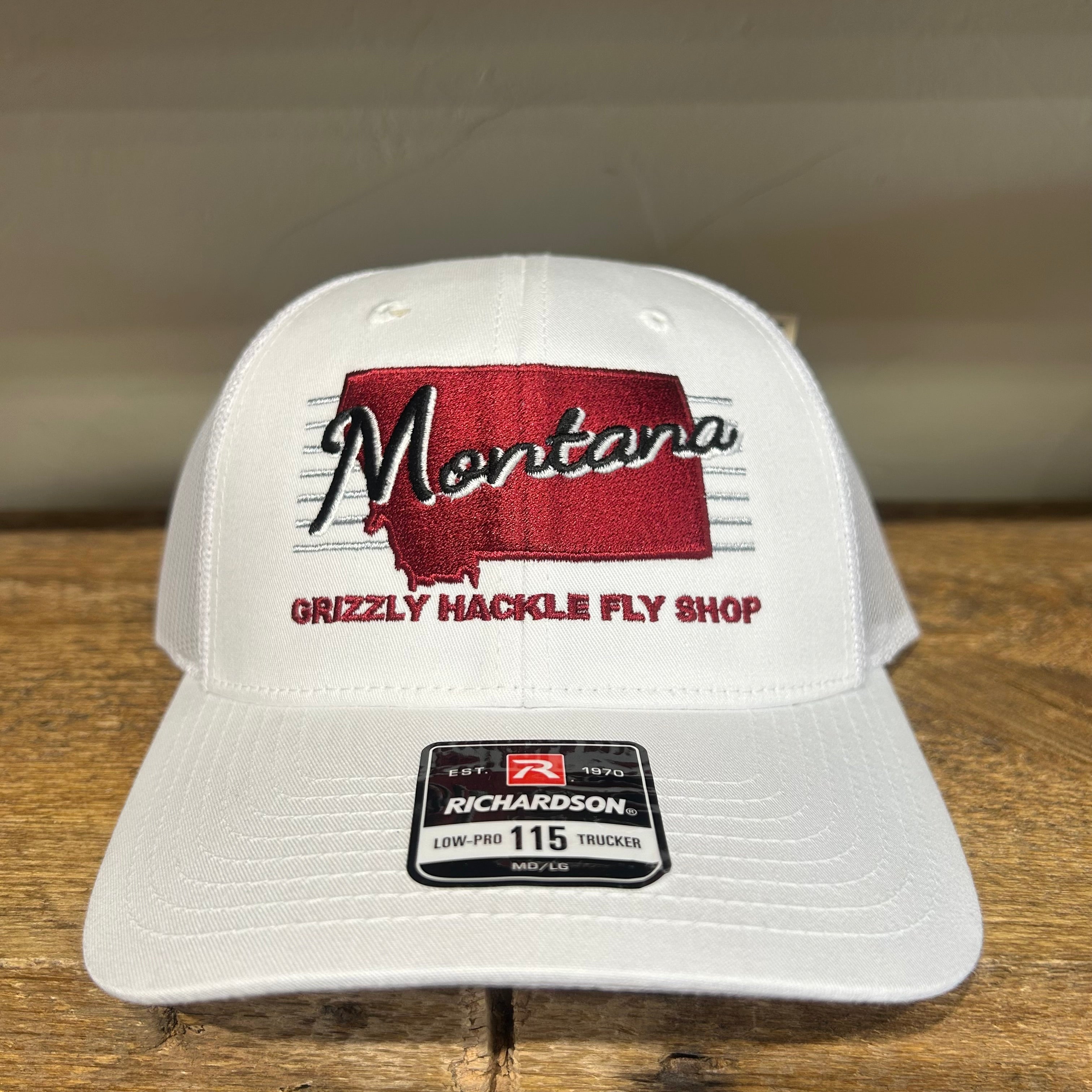Grizzly Hackle "Montana" Patch Hat