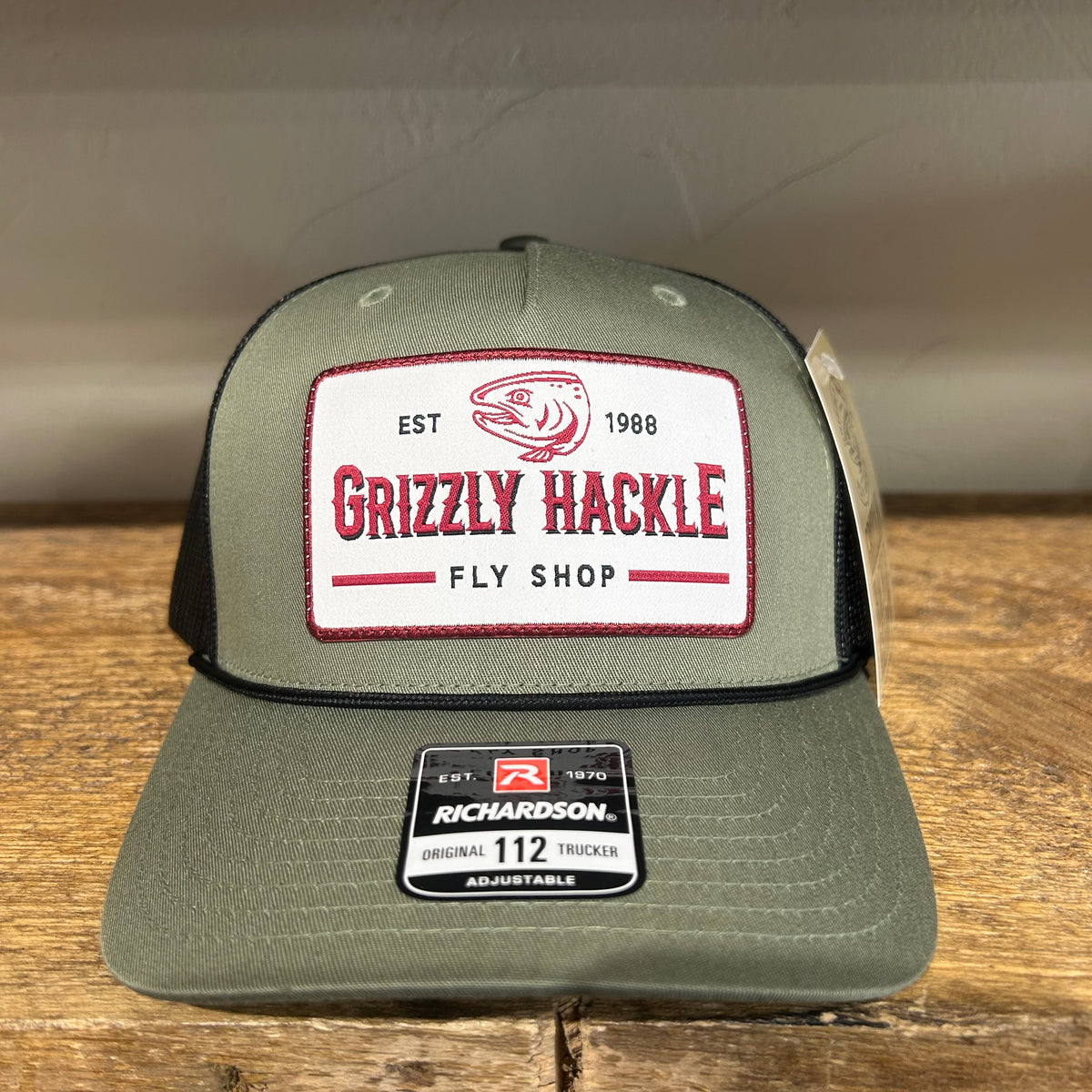 Grizzly Hackle "Ranch" Patch Trucker Hat