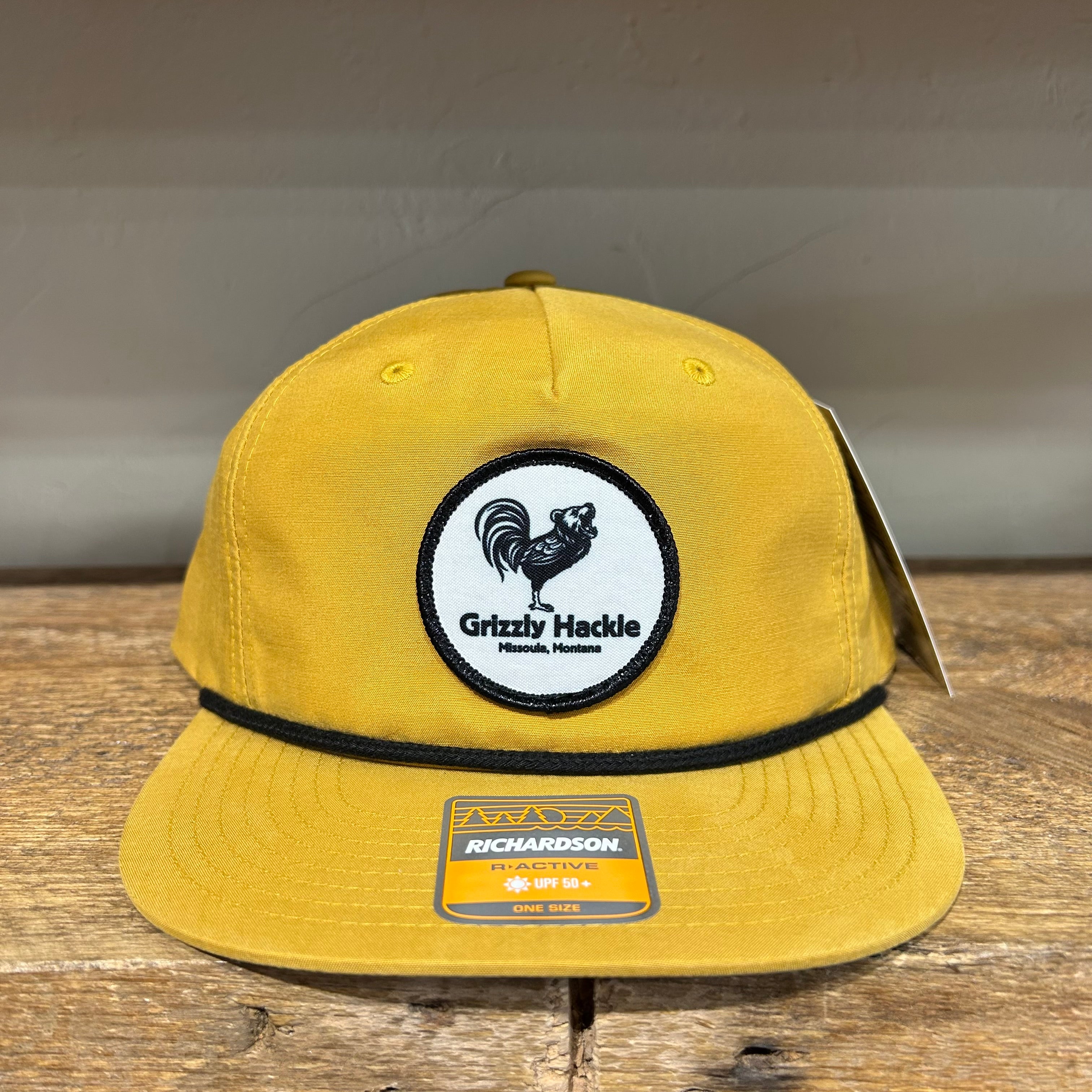 Grizzly Hackle "Chicken Head" Patch Active Hat