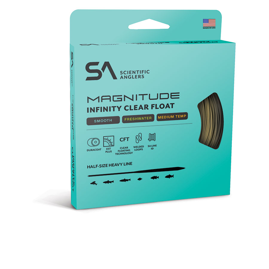 SA Magnitude Smooth Infinity Clear Float Fly Line