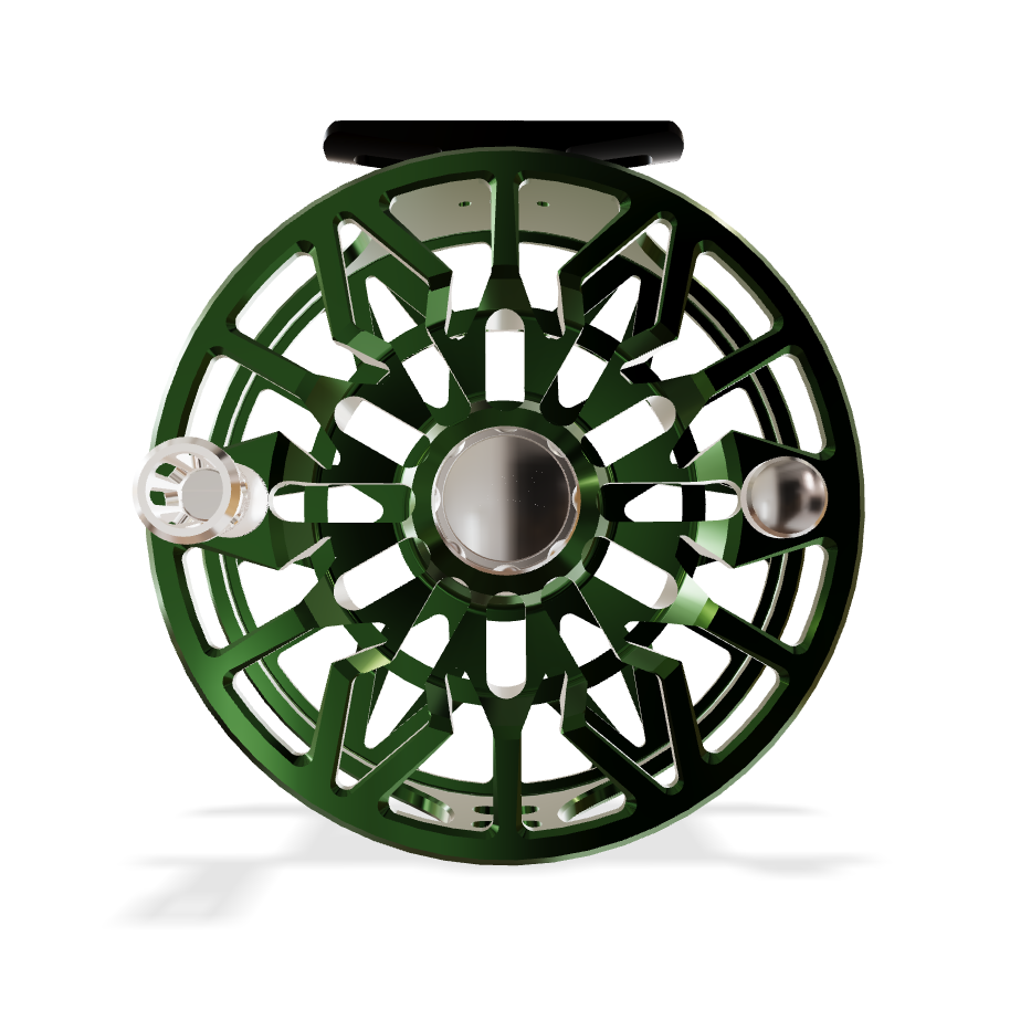 Abel SDS 7/8- Deep Green/Platinum
