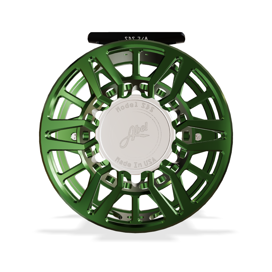 Abel SDS 7/8- Deep Green/Platinum