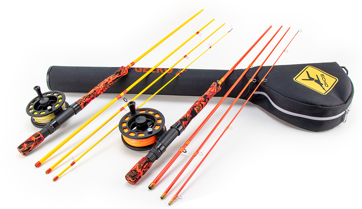 echo fly reels Echo Gecko Fly Rod Kit 4wt (7'6" Panfish)