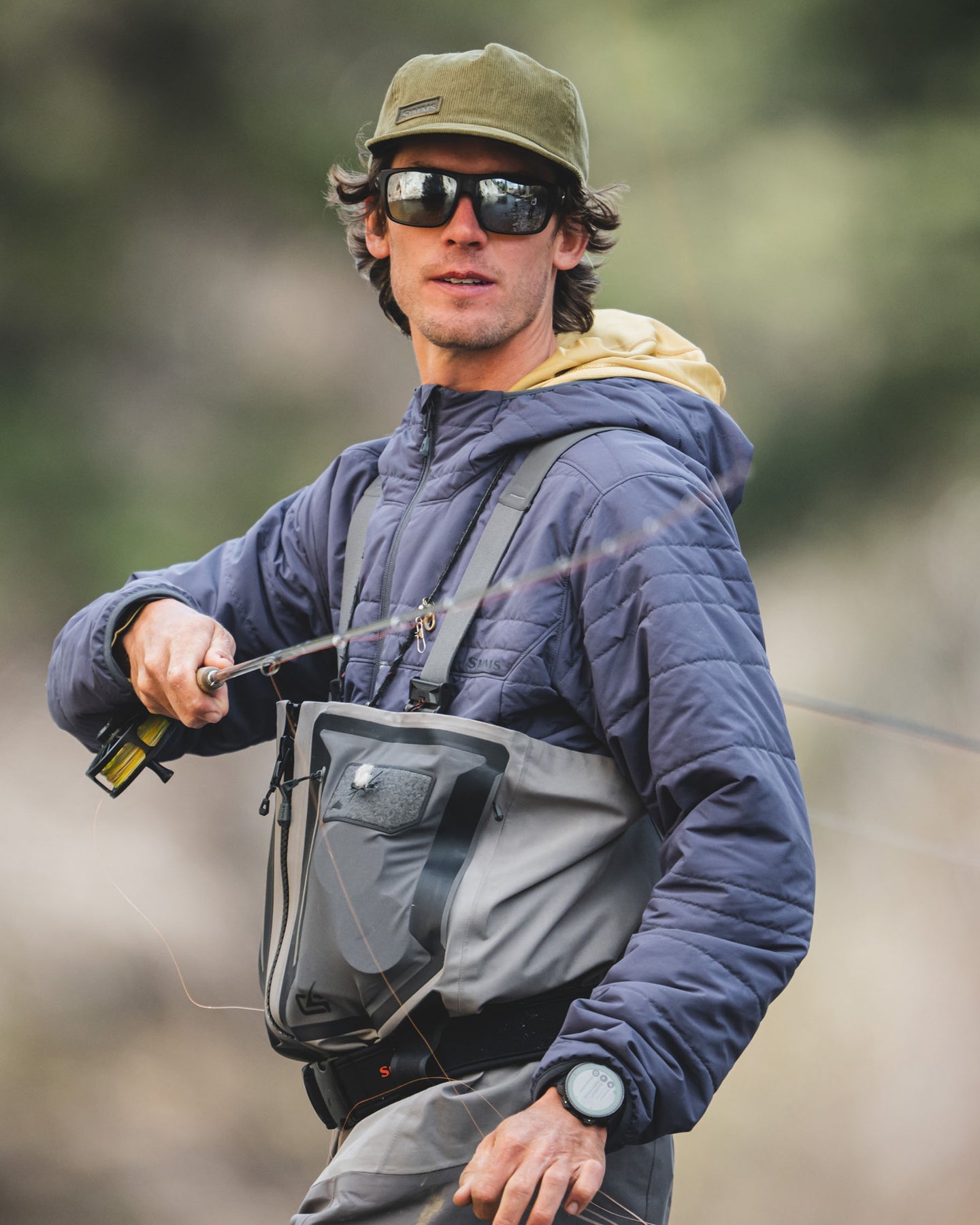 Simms M's Fall Run Hooded Jacket