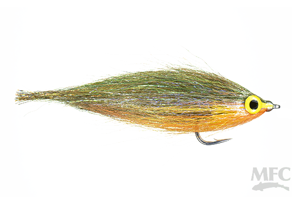 bunker fish lure Bait Pink/White / 1/0 inch synthetic pattern with a perfect profile for wide RIO's King Kinky Bunker |