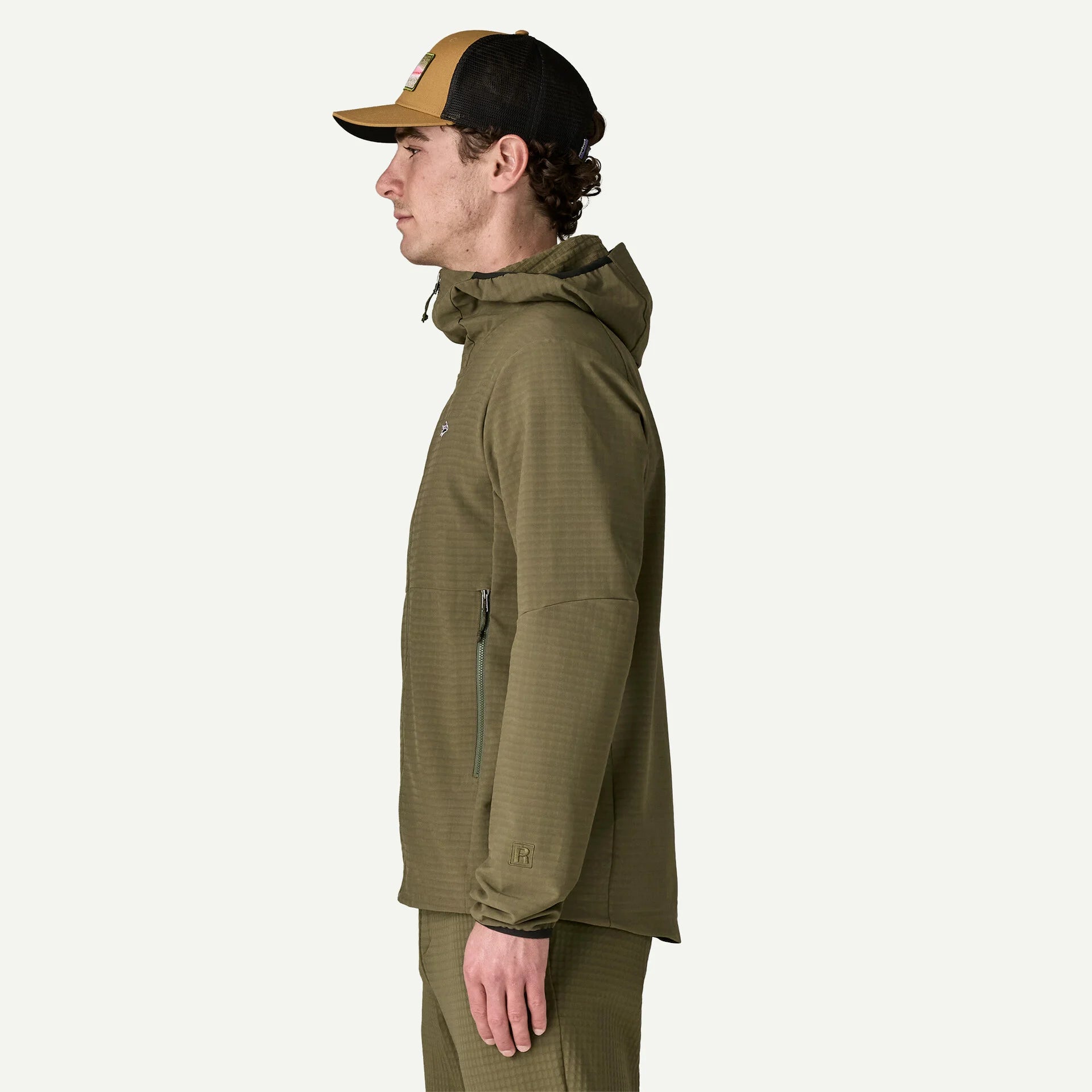 Patagonia M's R1 TechFace Fitz Roy Trout Hoody