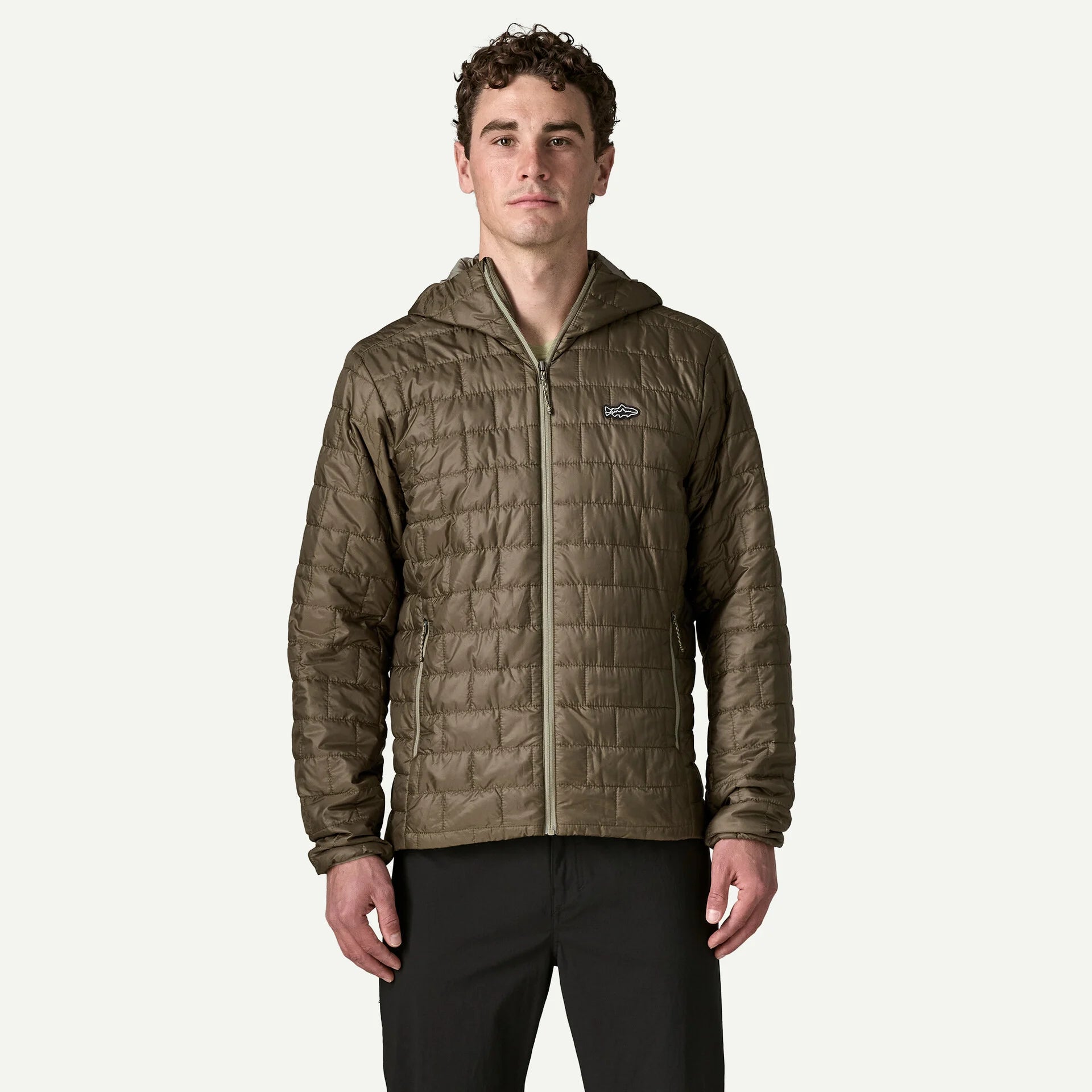 Patagonia M's Fitz Roy Trout Nano Puff Hoody