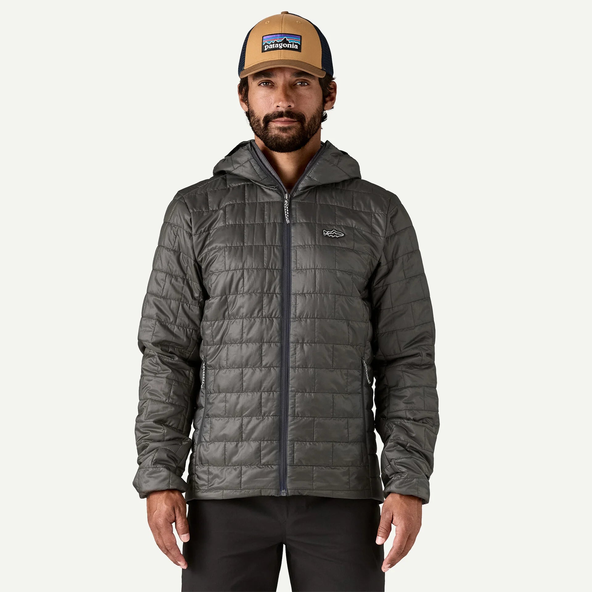 Patagonia M's Fitz Roy Trout Nano Puff Hoody