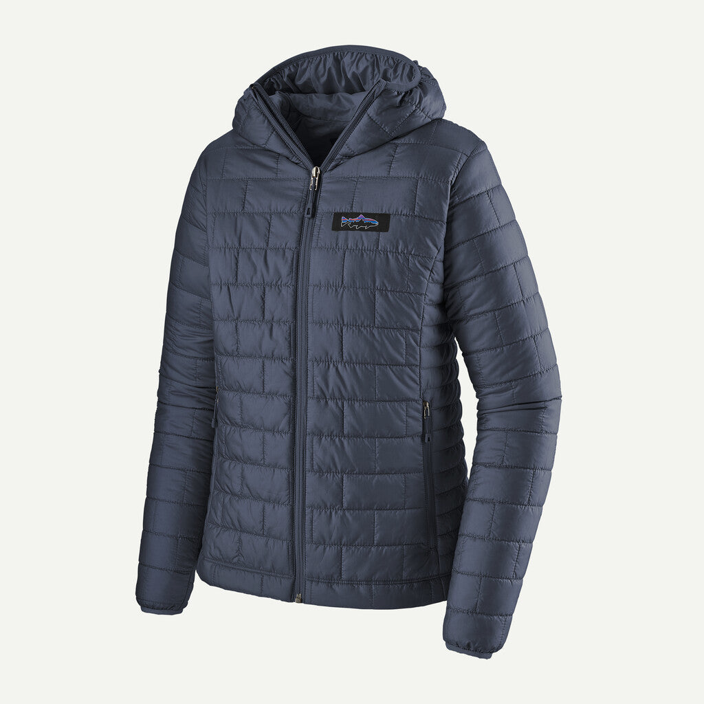 Patagonia W's Nano Puff Fitz Roy Trout Hoody