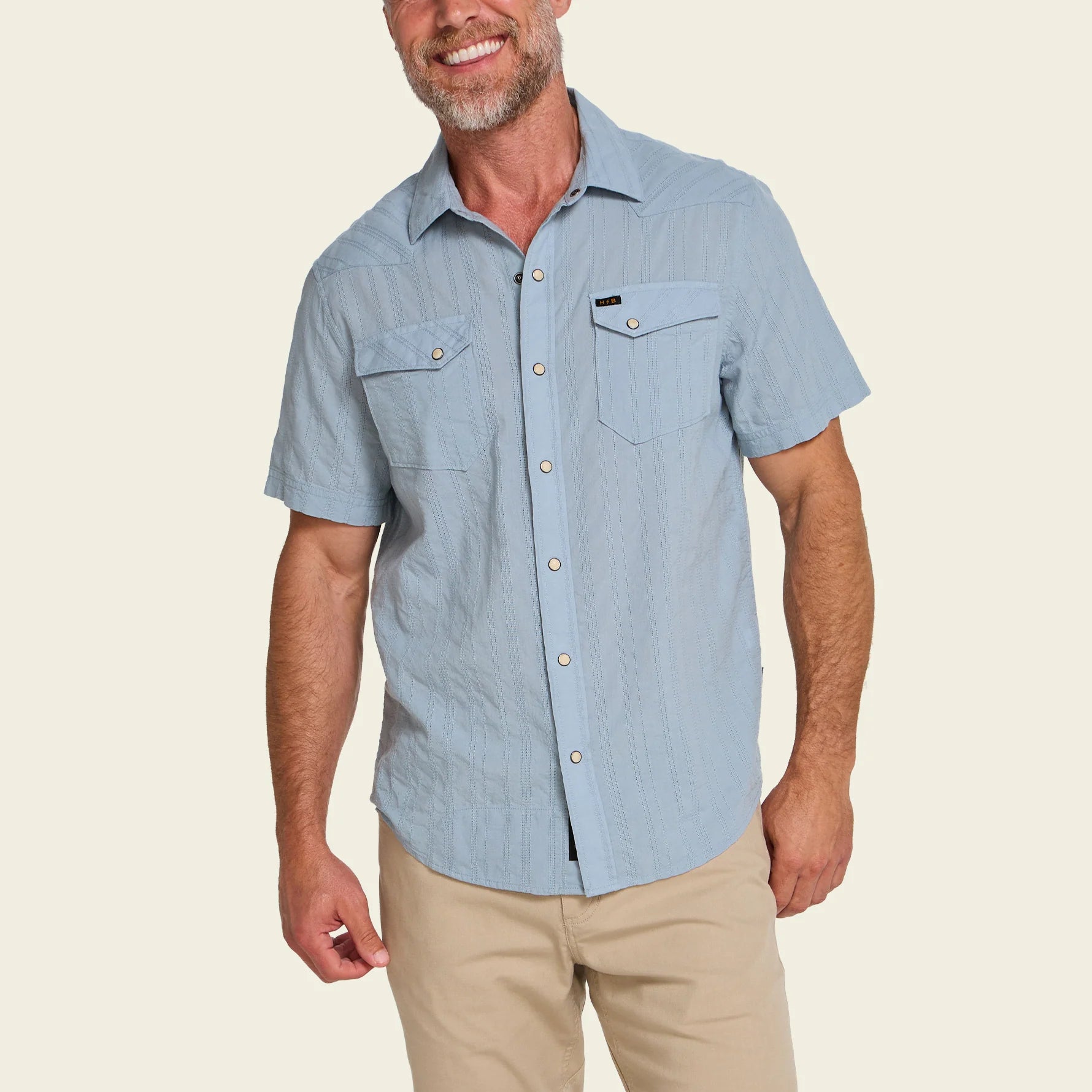 Howler Bros M's H Bar B Snapshirt