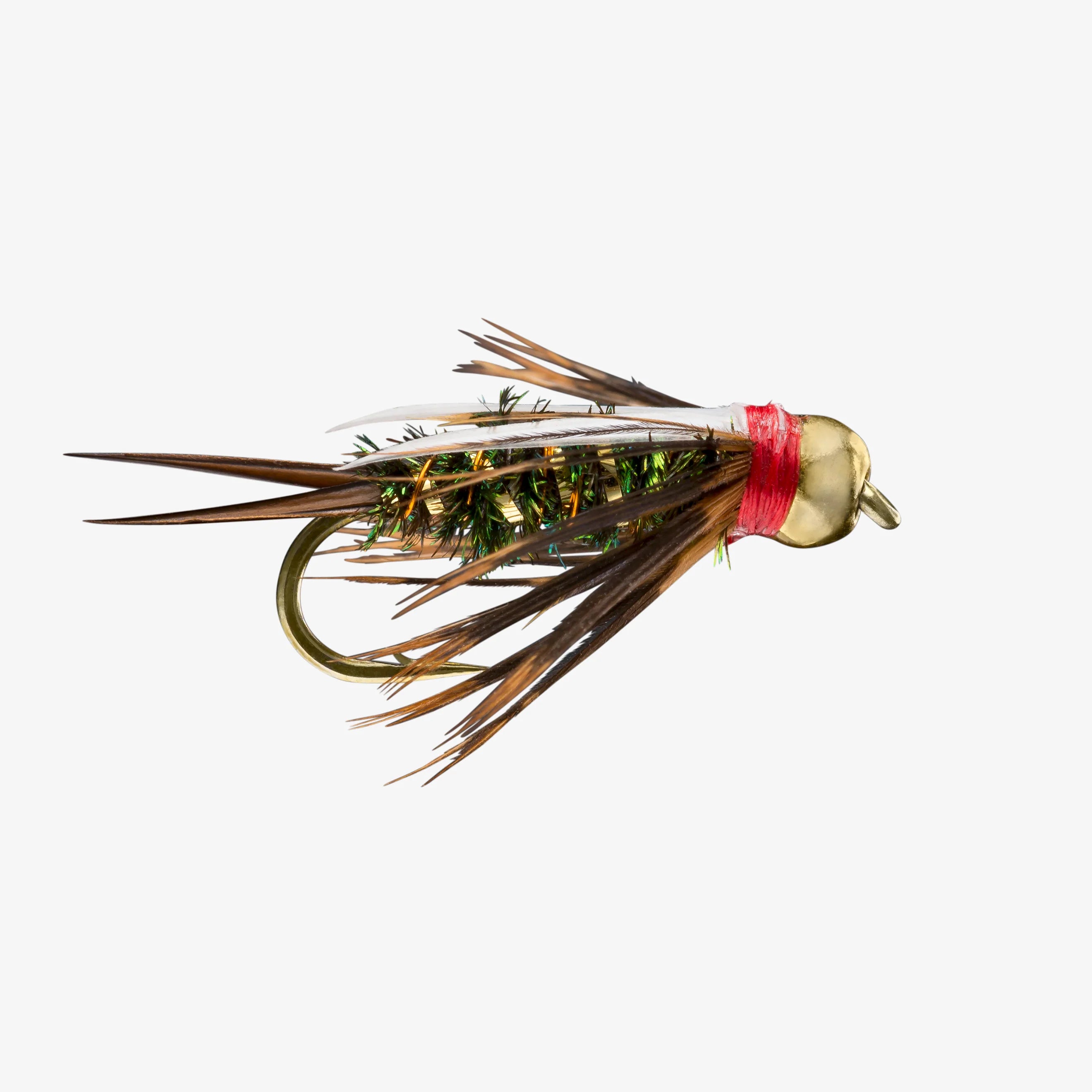 Prince Nymph-Red Head Bead (6-pack)