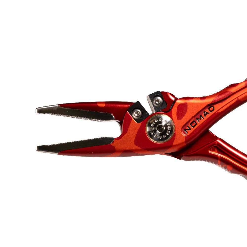 Hatch 2025 Custom Magma Red-Orange Nomad 2 Pliers