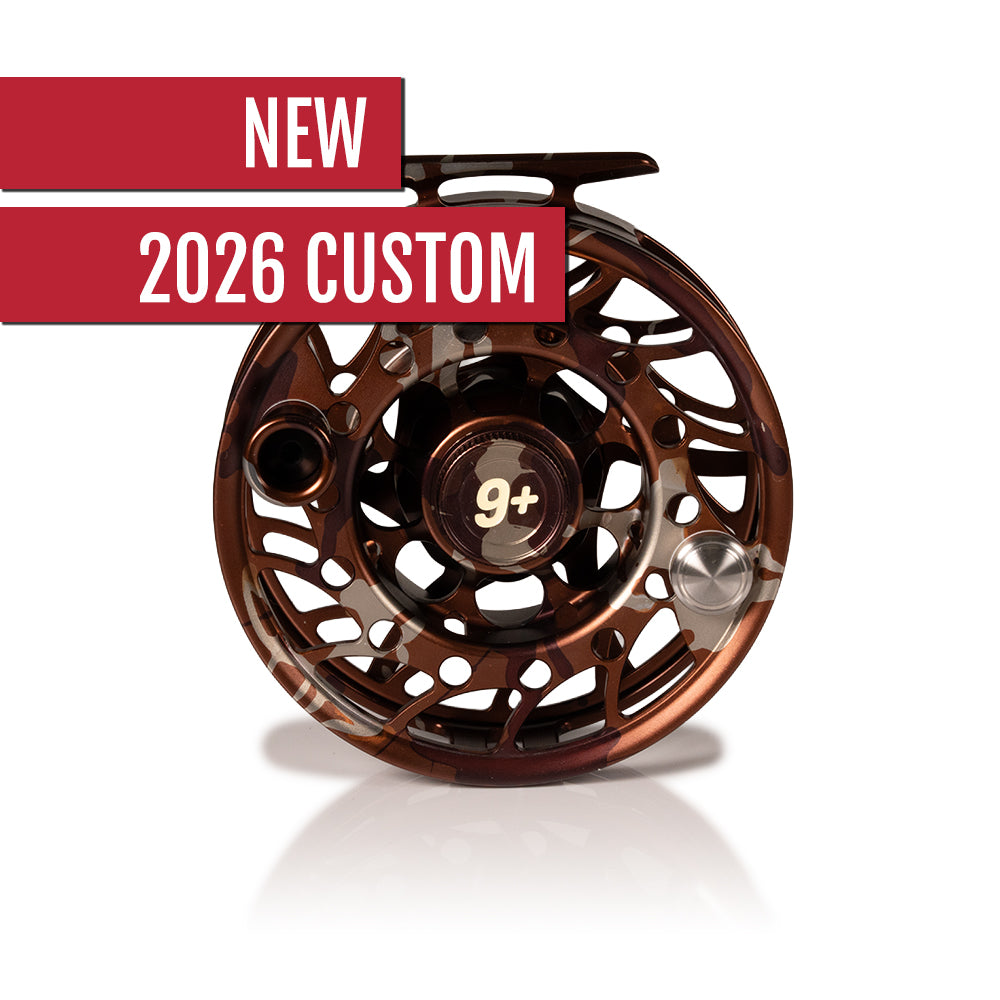 Hatch 2026 Custom Camo Reel- 9 Plus