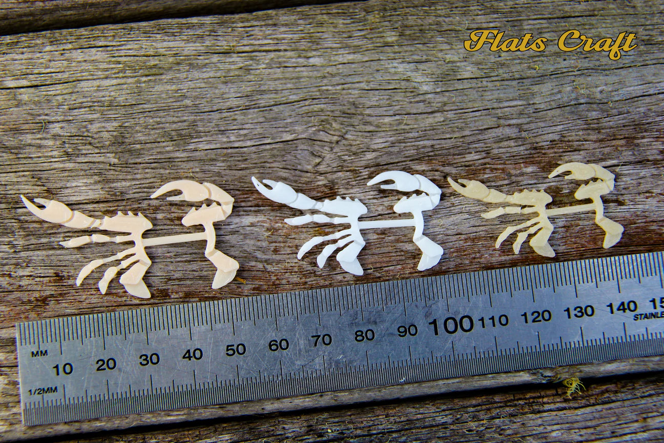 Flats Craft "The Split Crab" (5-Pack)