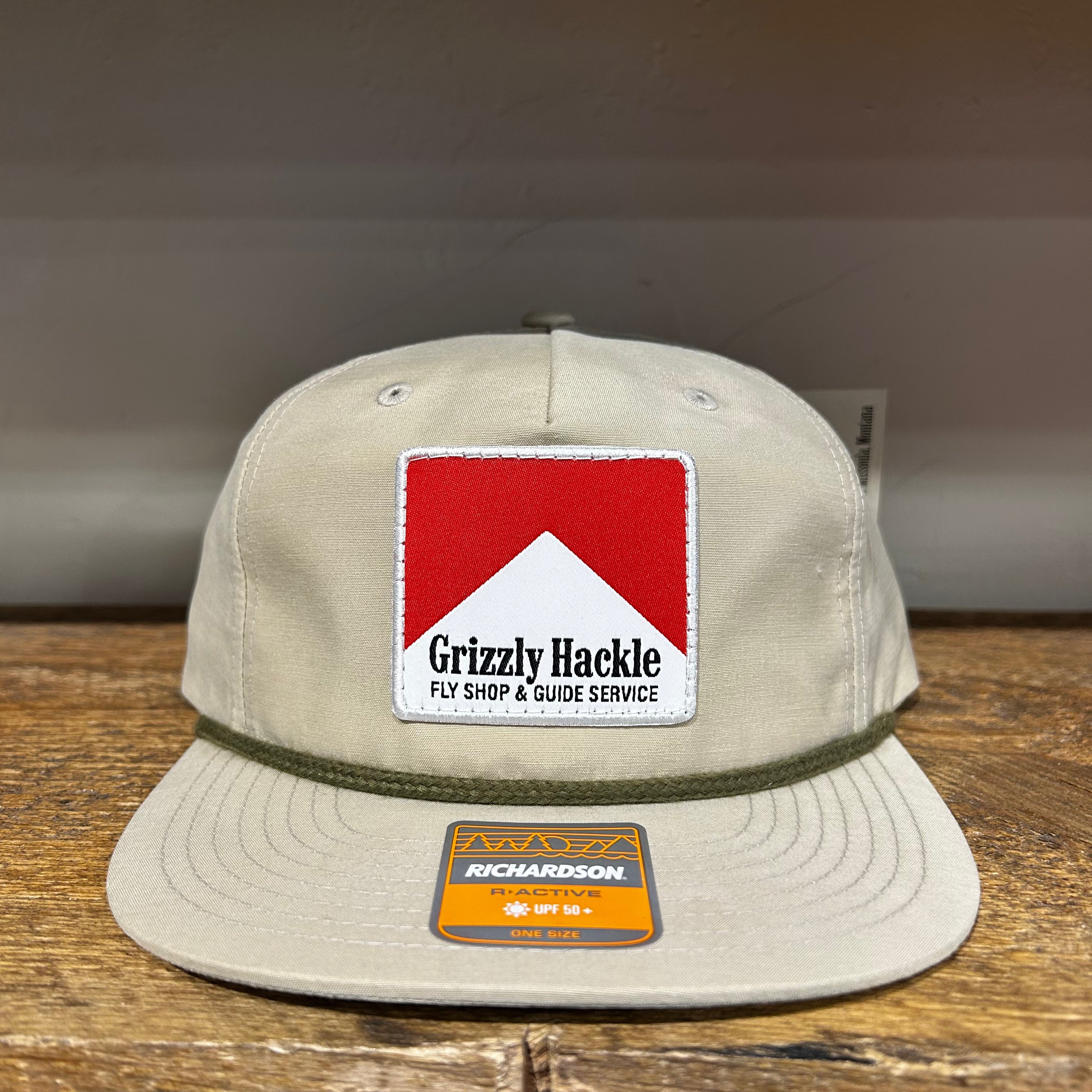 Grizzly Hackle "Reds" Patch Hat