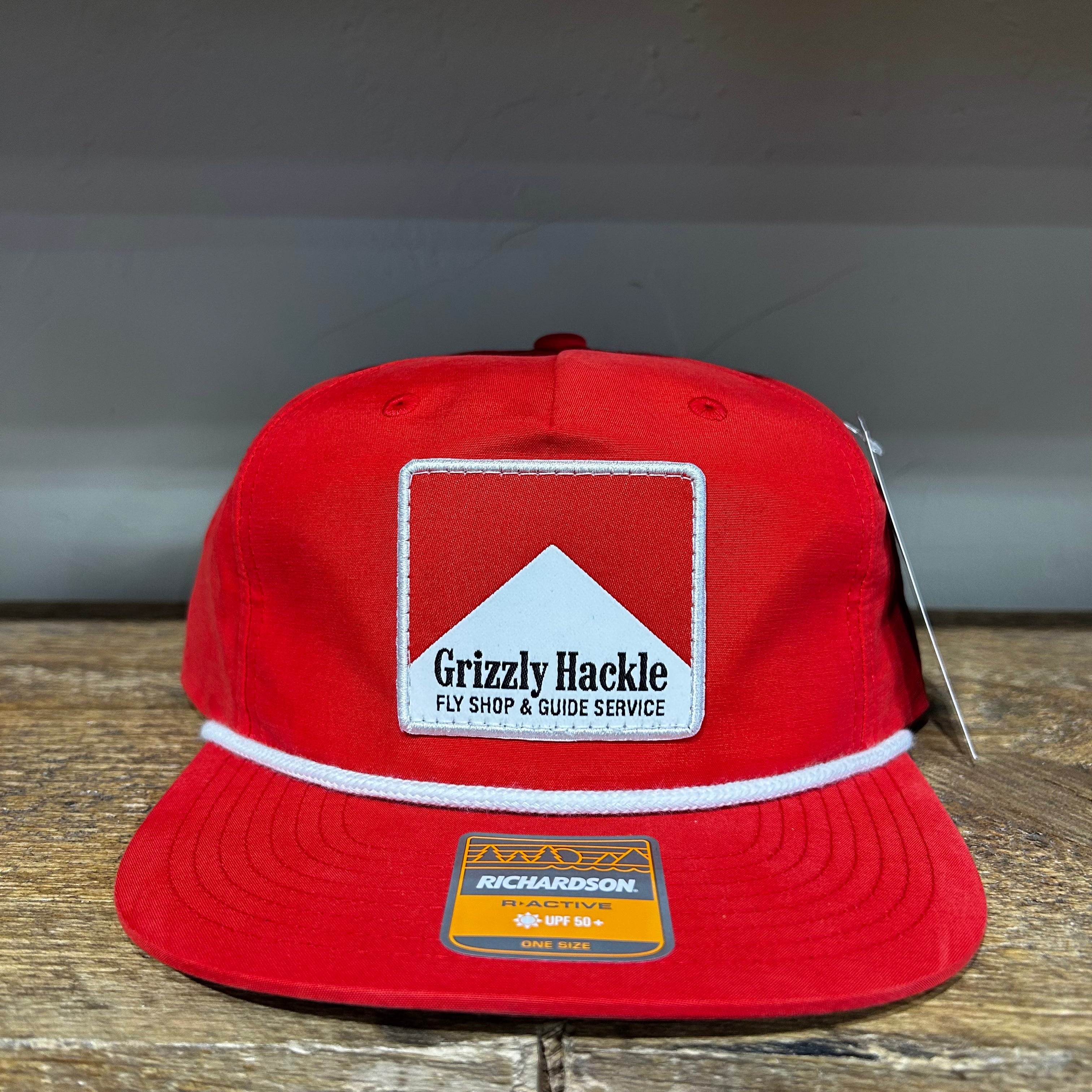 Grizzly Hackle "Reds" Patch Hat