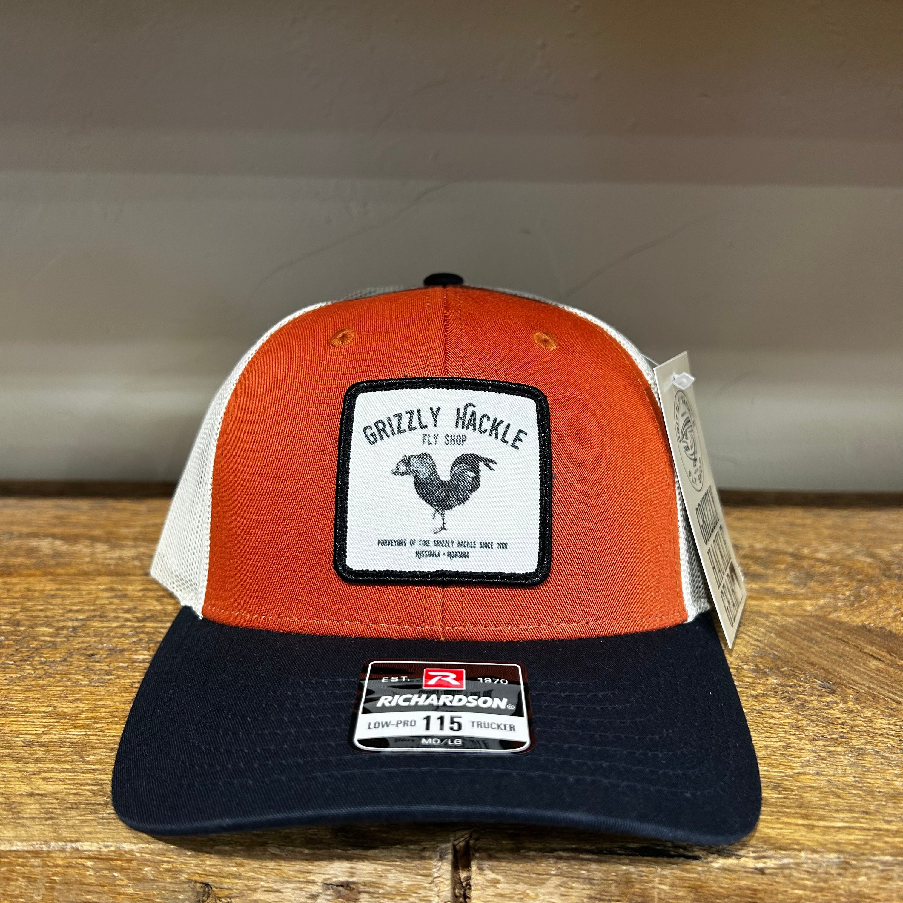 Grizzly Hackle "Grizzly Chicken" Patch Lo-Pro Trucker Hat