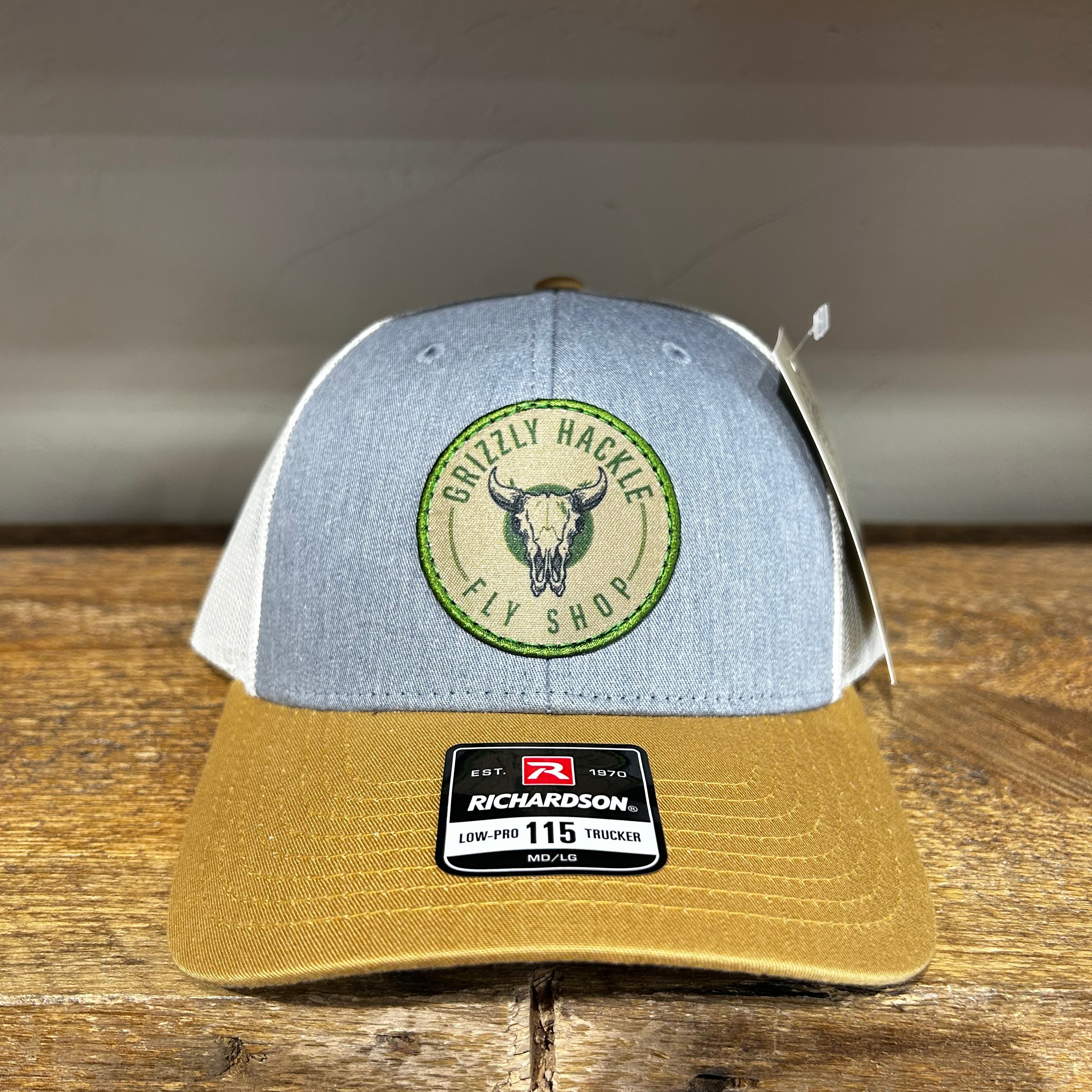 Grizzly Hackle "Bison" Patch Trucker Hat