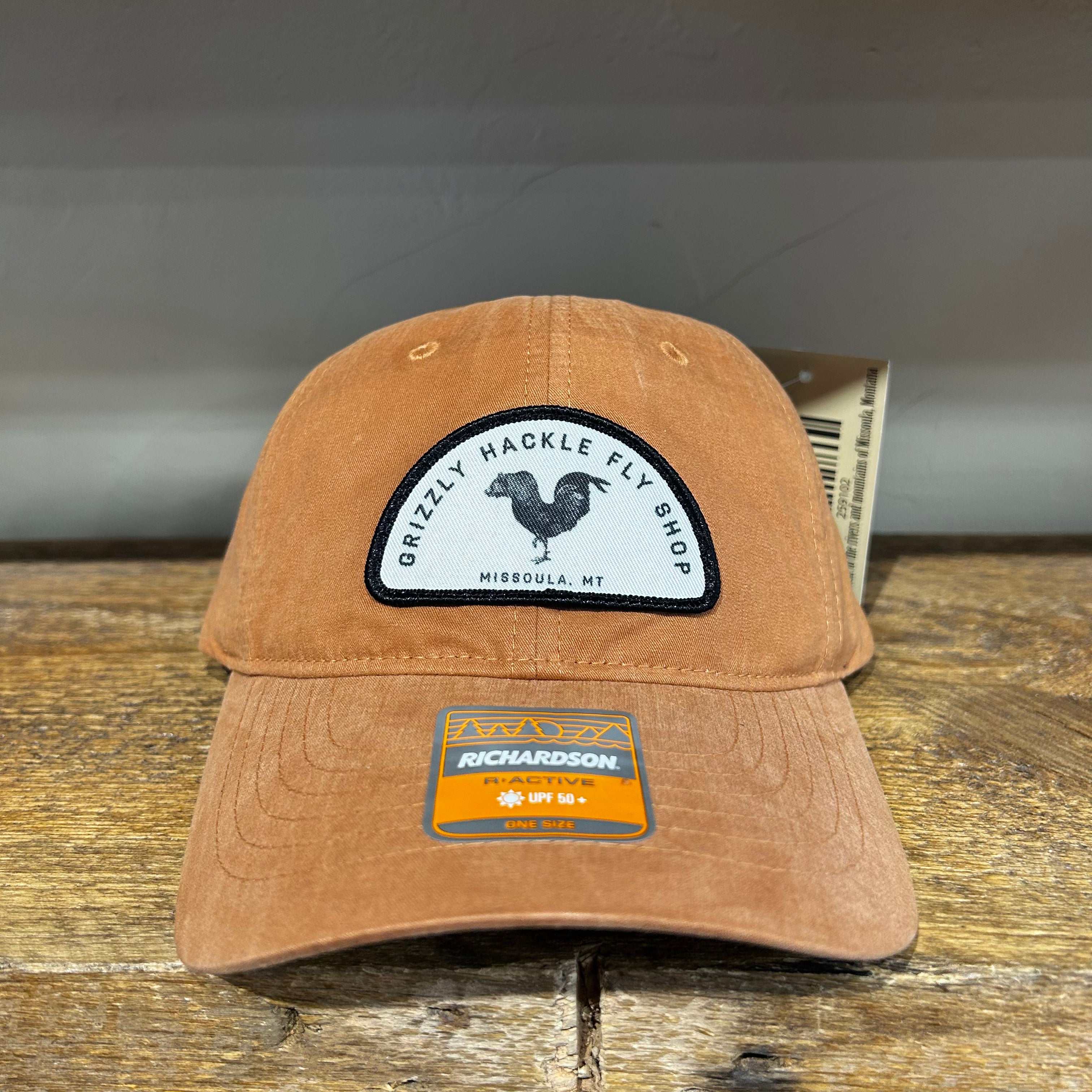 Grizzly Hackle Half Chicken Hat