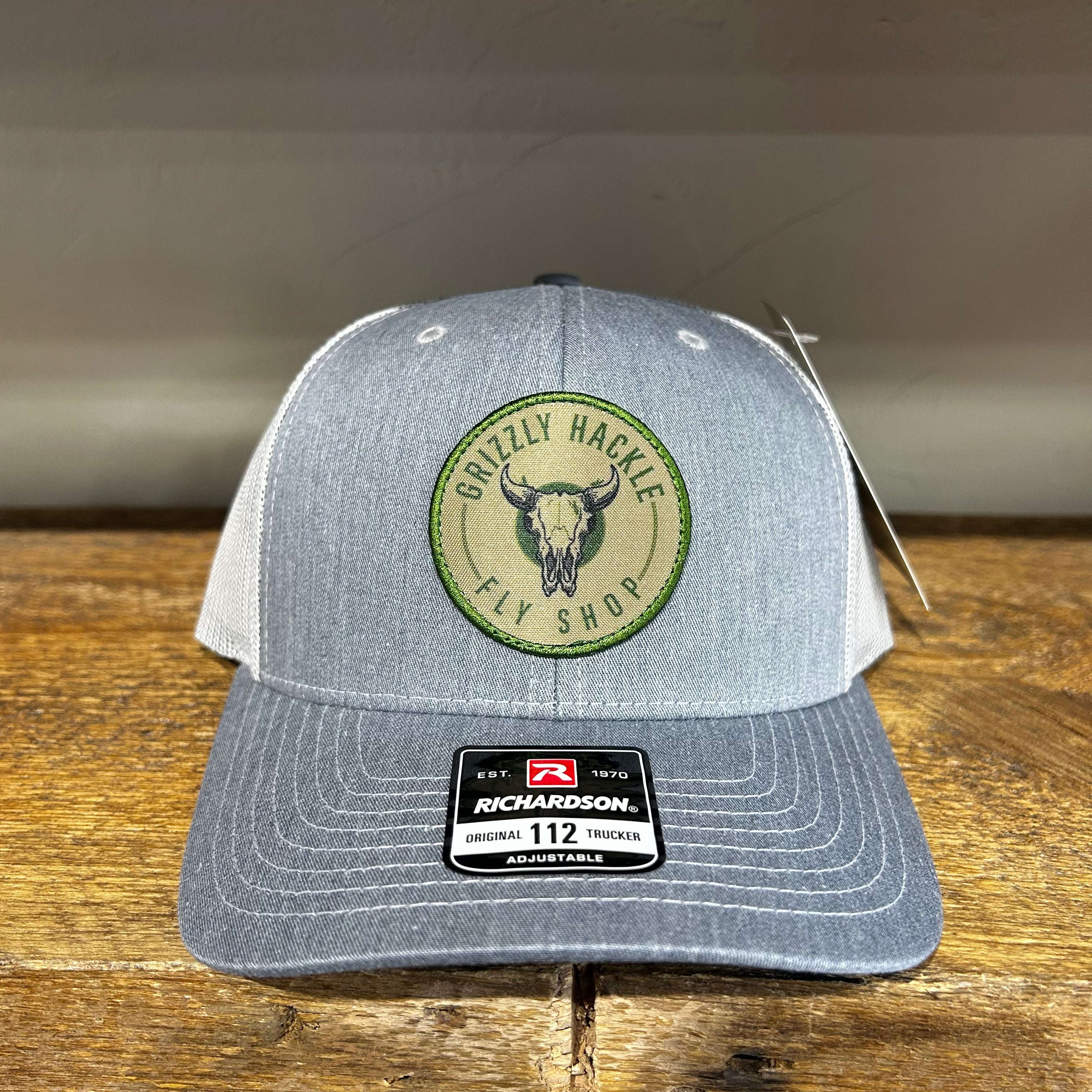 Grizzly Hackle "Bison" Patch Trucker Hat