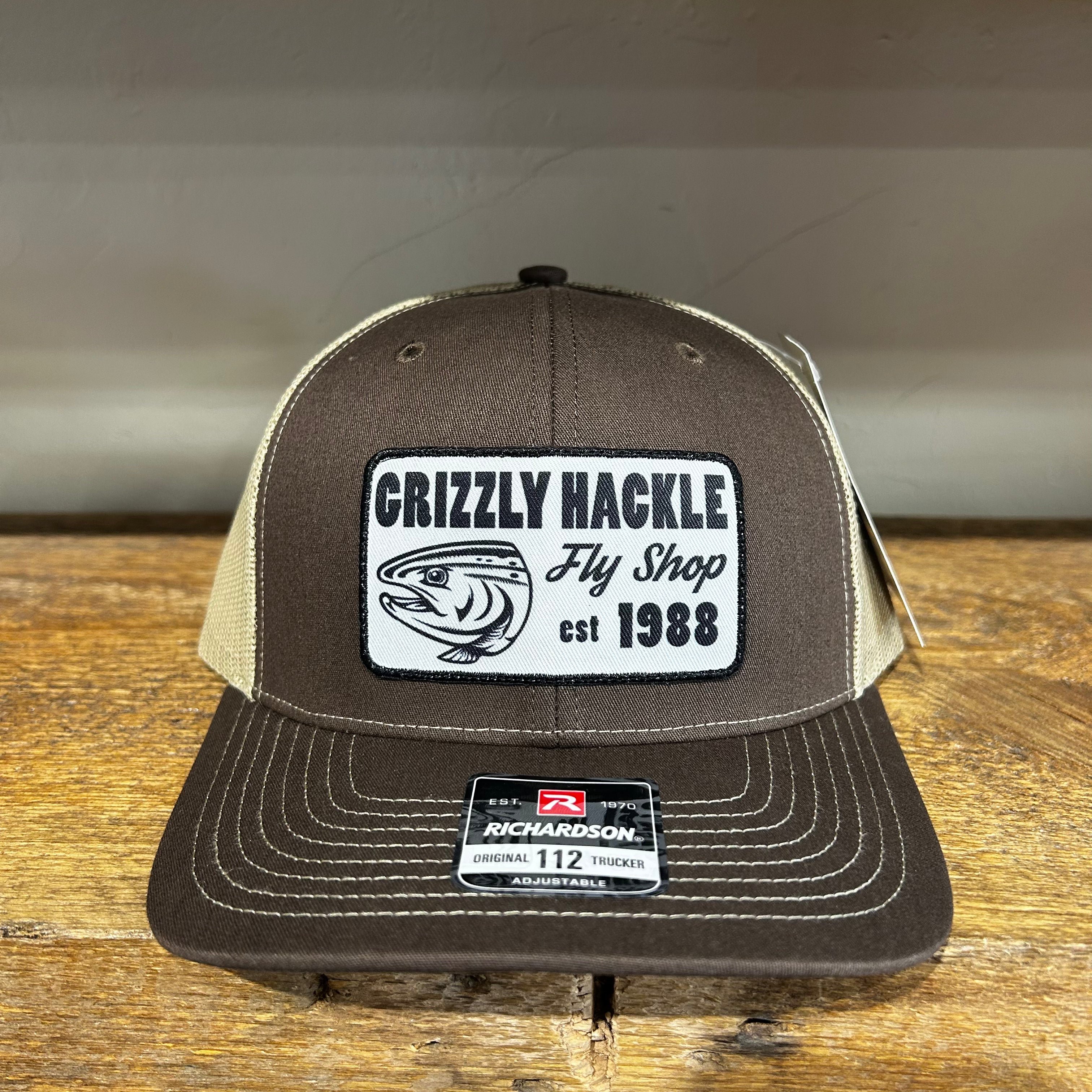 Grizzly Hackle Patch Hat - Est 1988