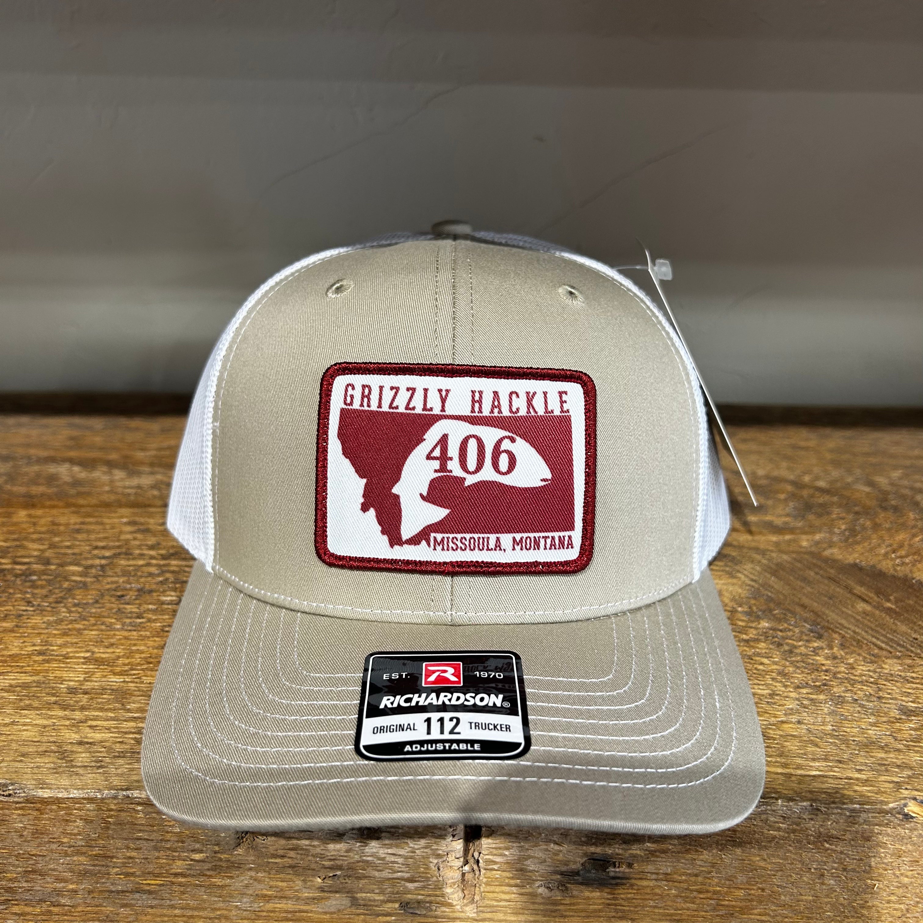 Grizzly Hackle "406" Patch Hat