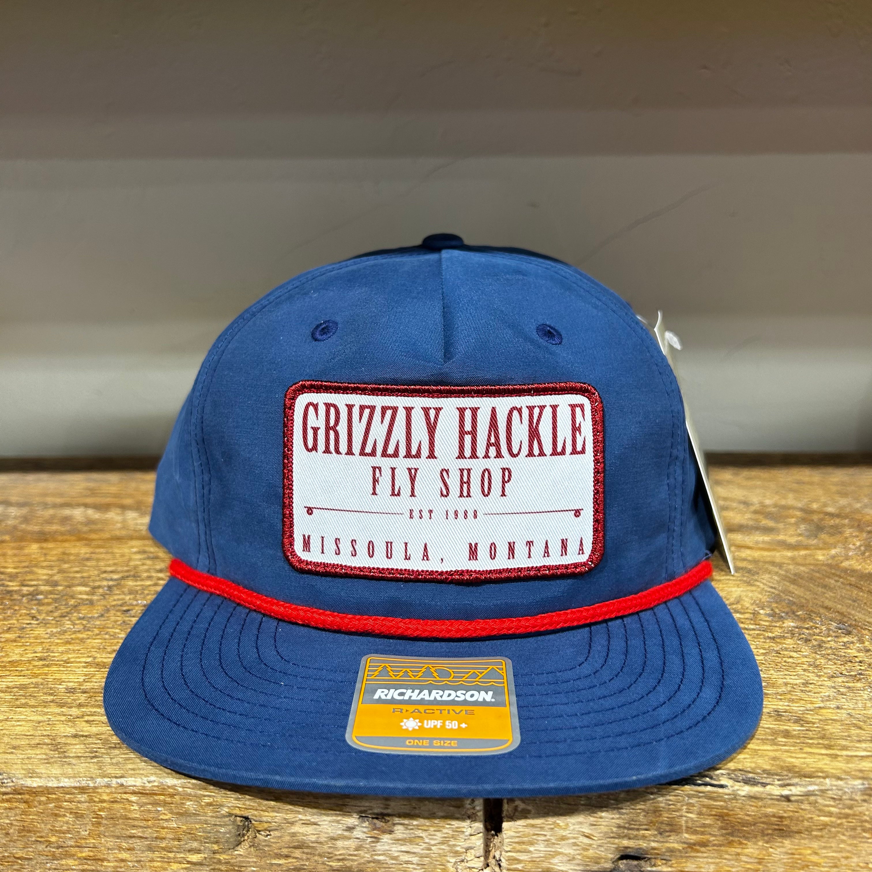 Grizzly Hackle Patch Vintage Hat
