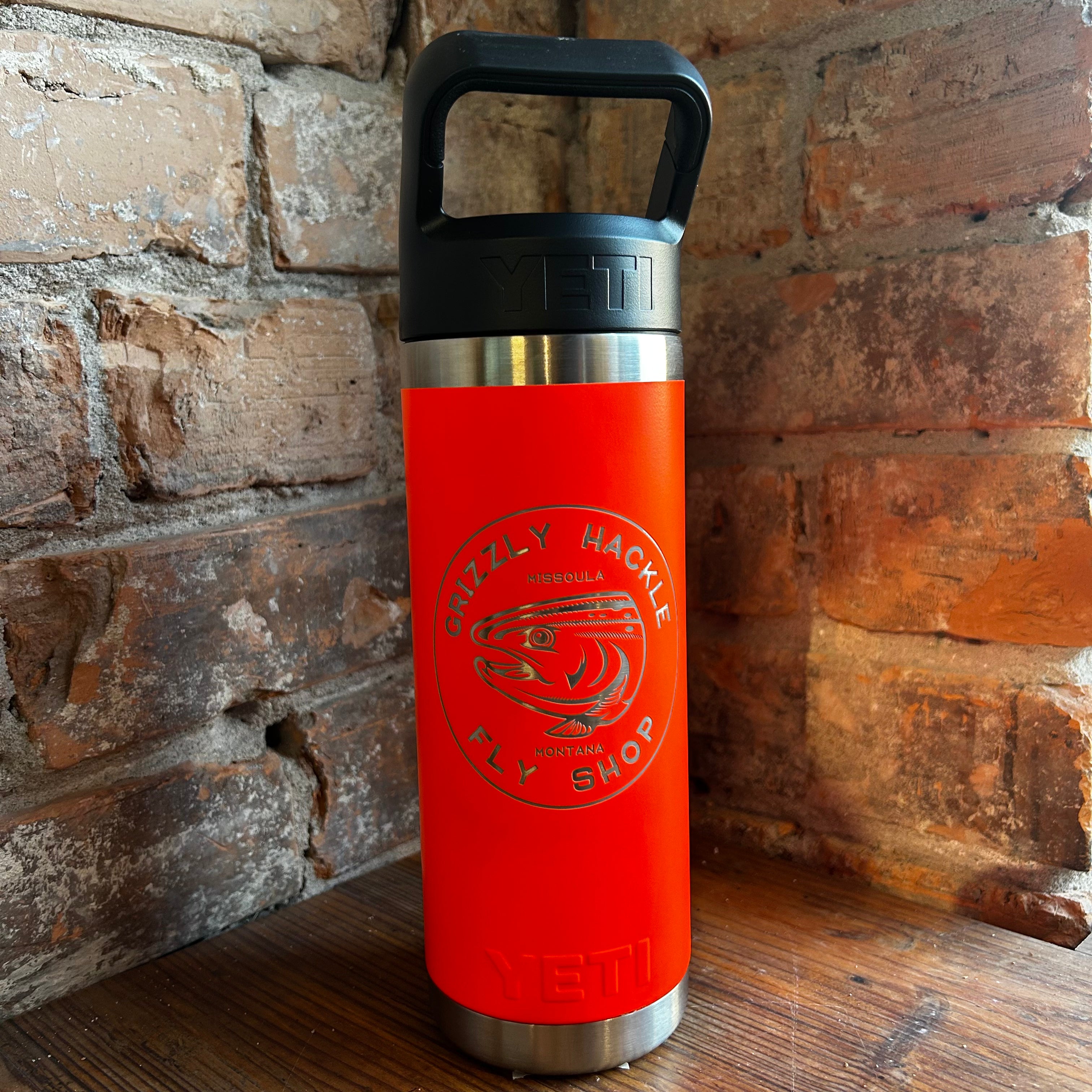 YETI Rambler 18oz Water Bottle w/ Straw Cap