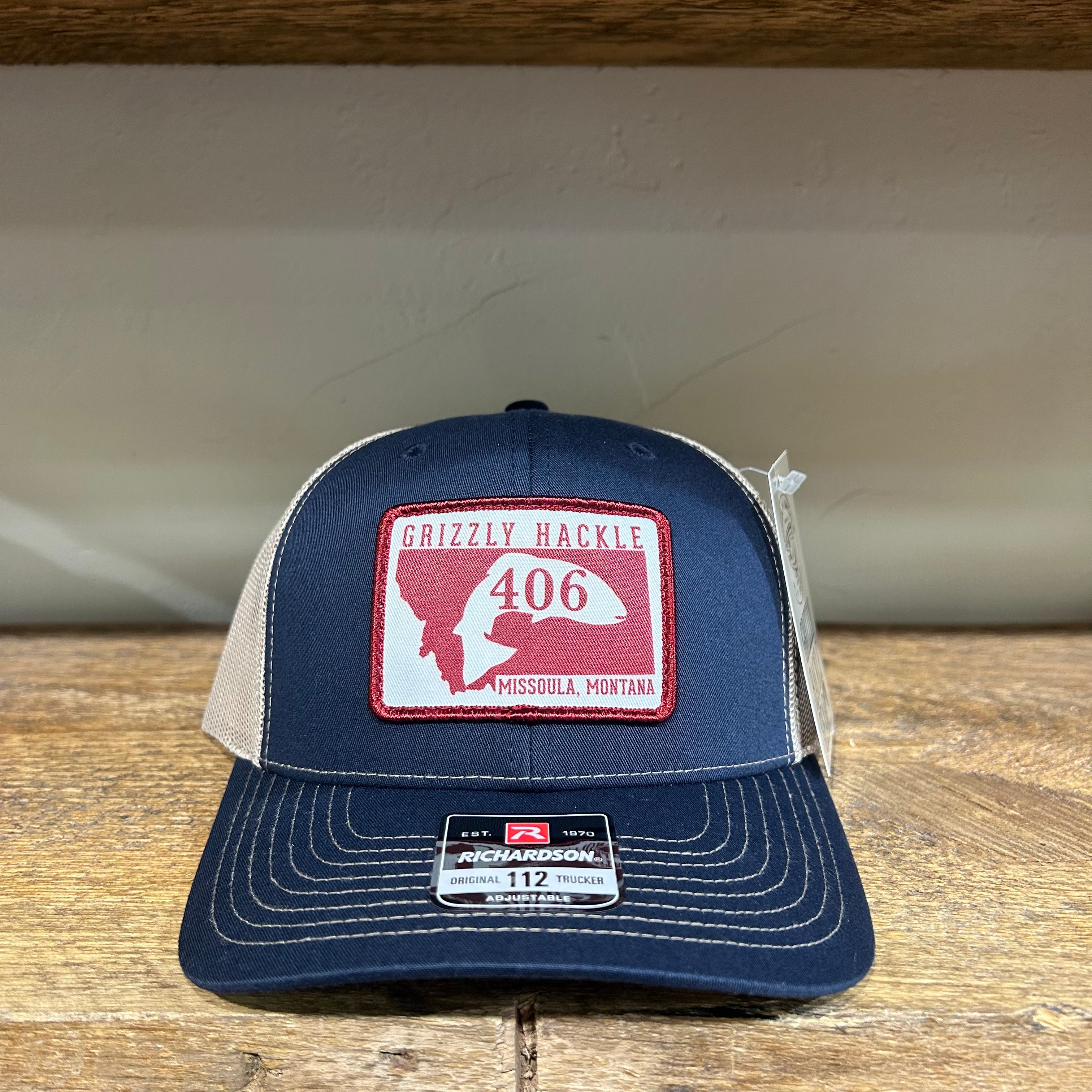 Grizzly Hackle "406" Patch Hat