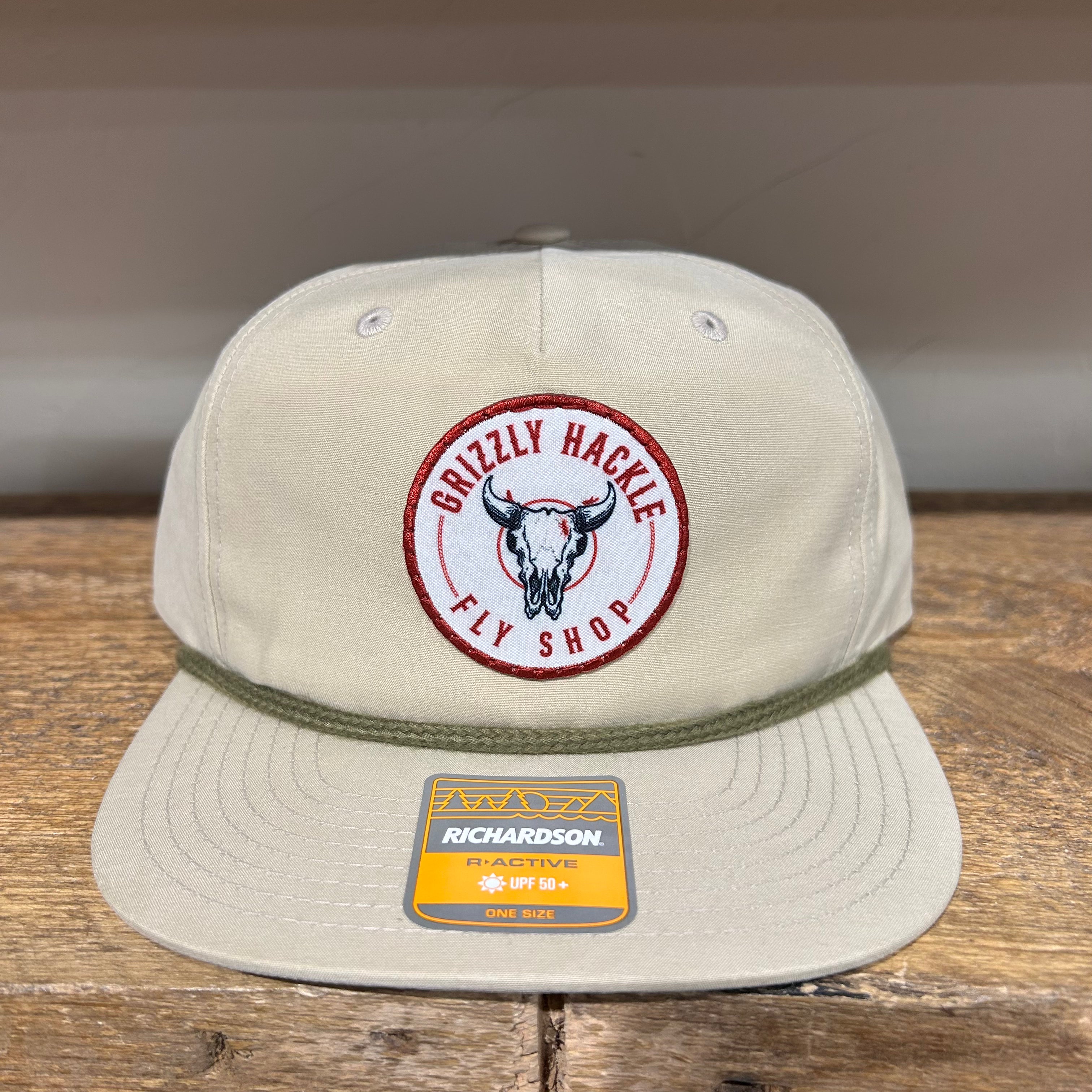 Grizzly Hackle "Bison 2.0" Patch Cap