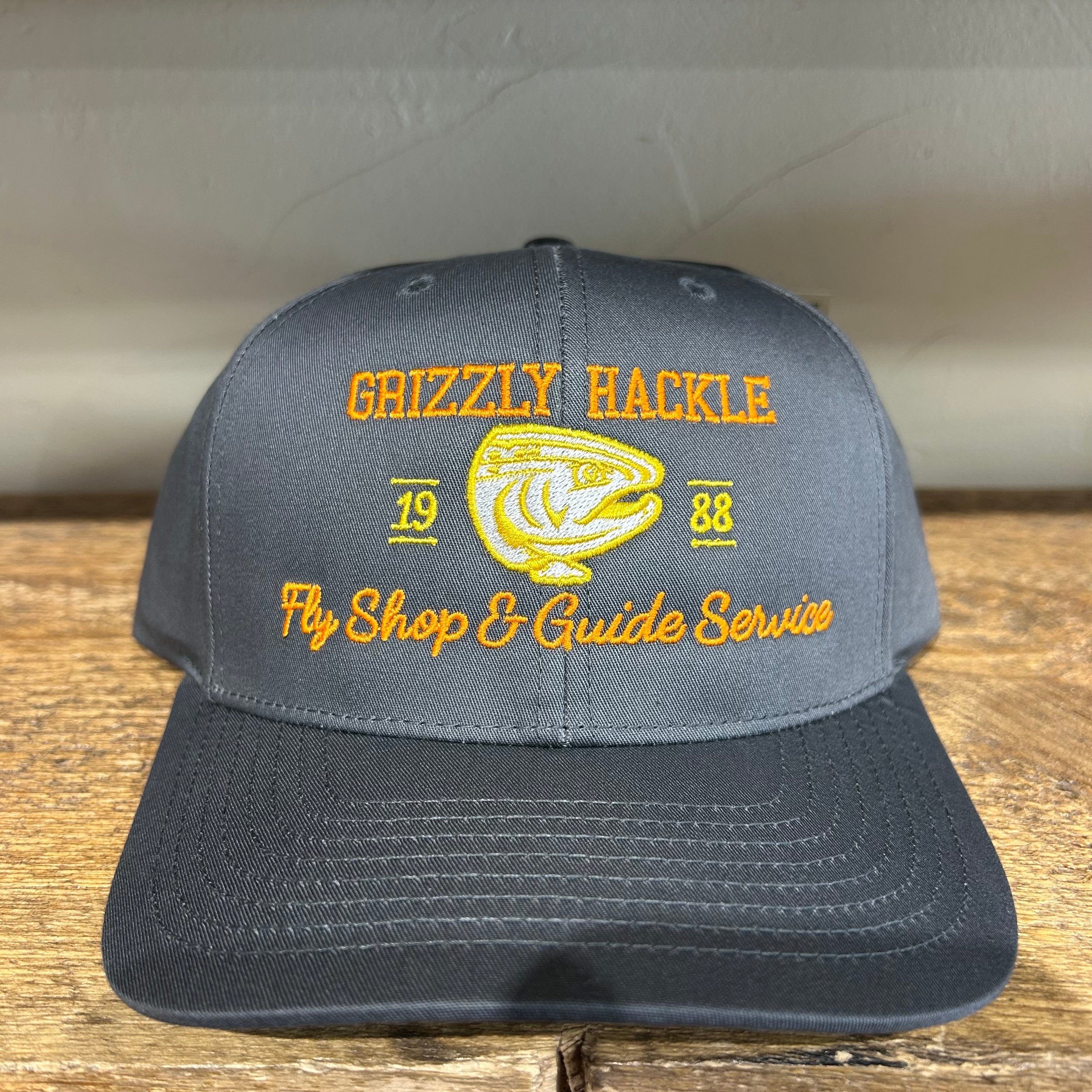 Grizzly Hackle "Throwback" Embroidered Hat