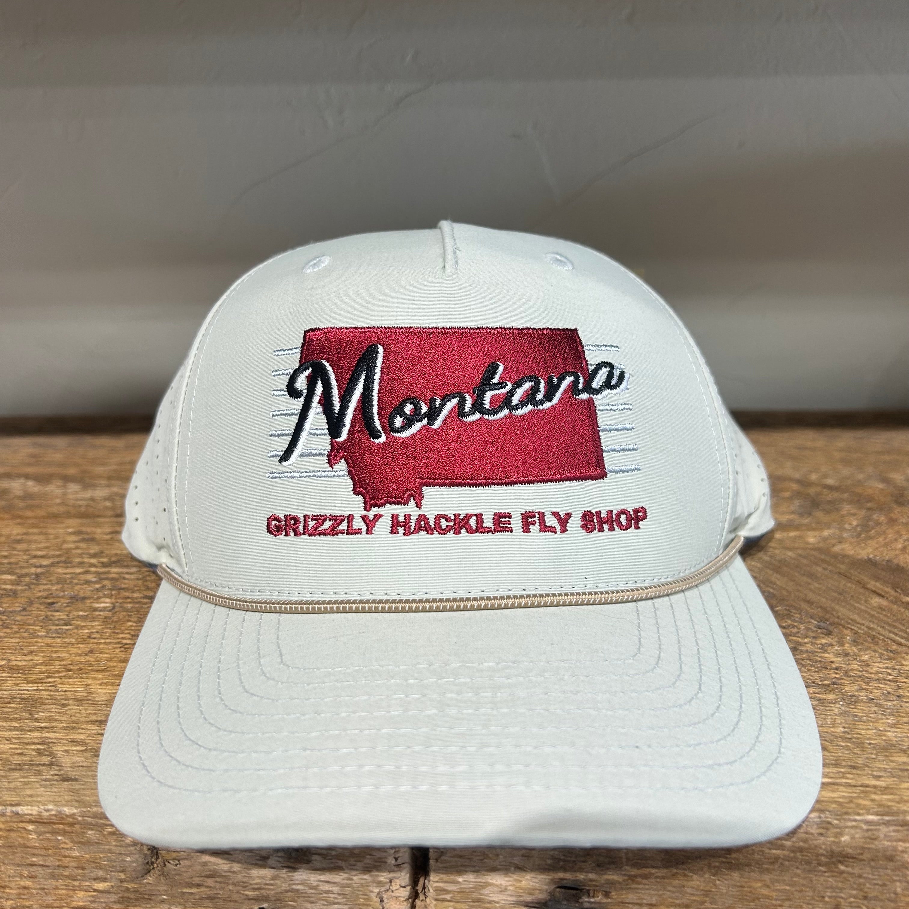 Grizzly Hackle "Montana" Patch Hat