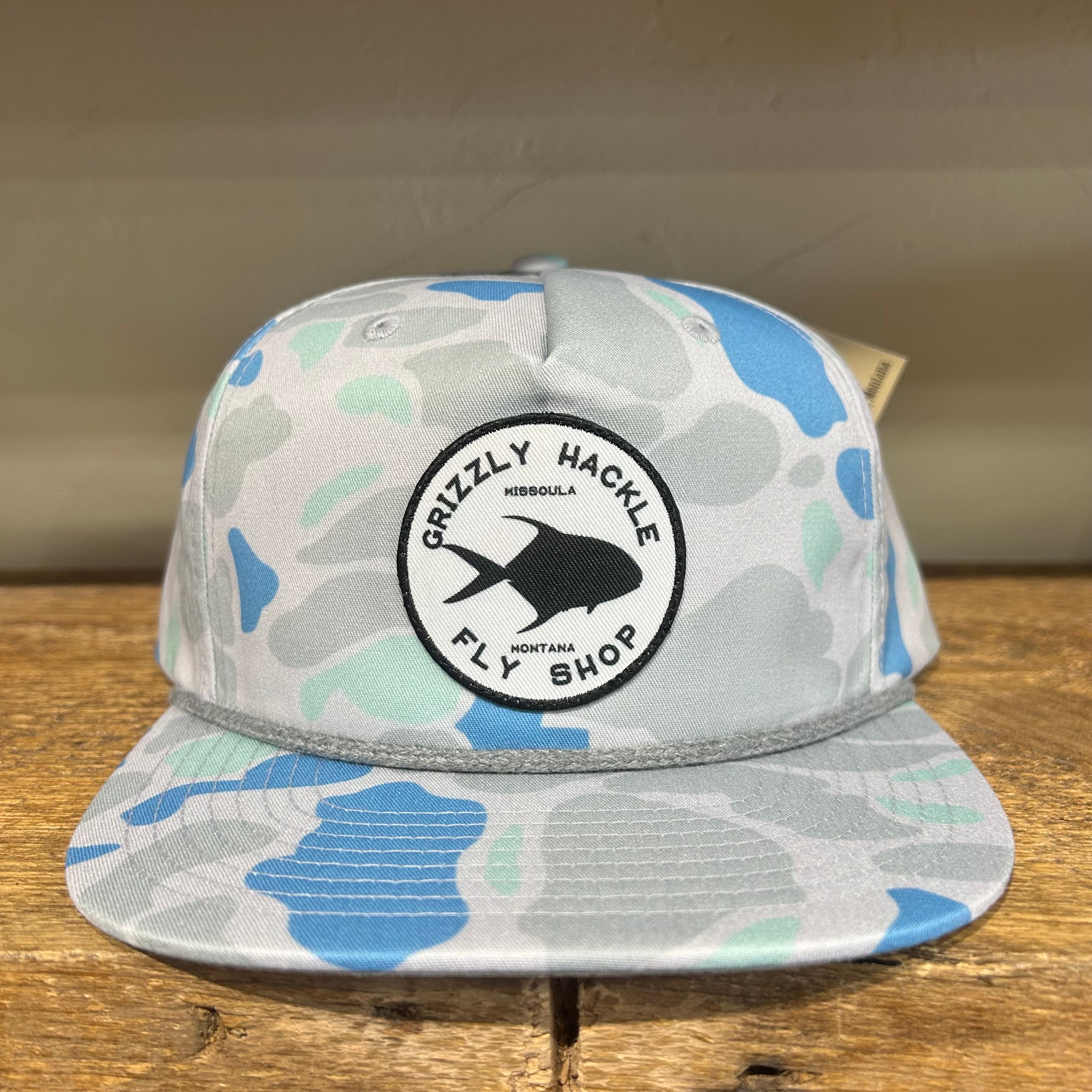 Grizzly Hackle "Permit" Gramps Cap