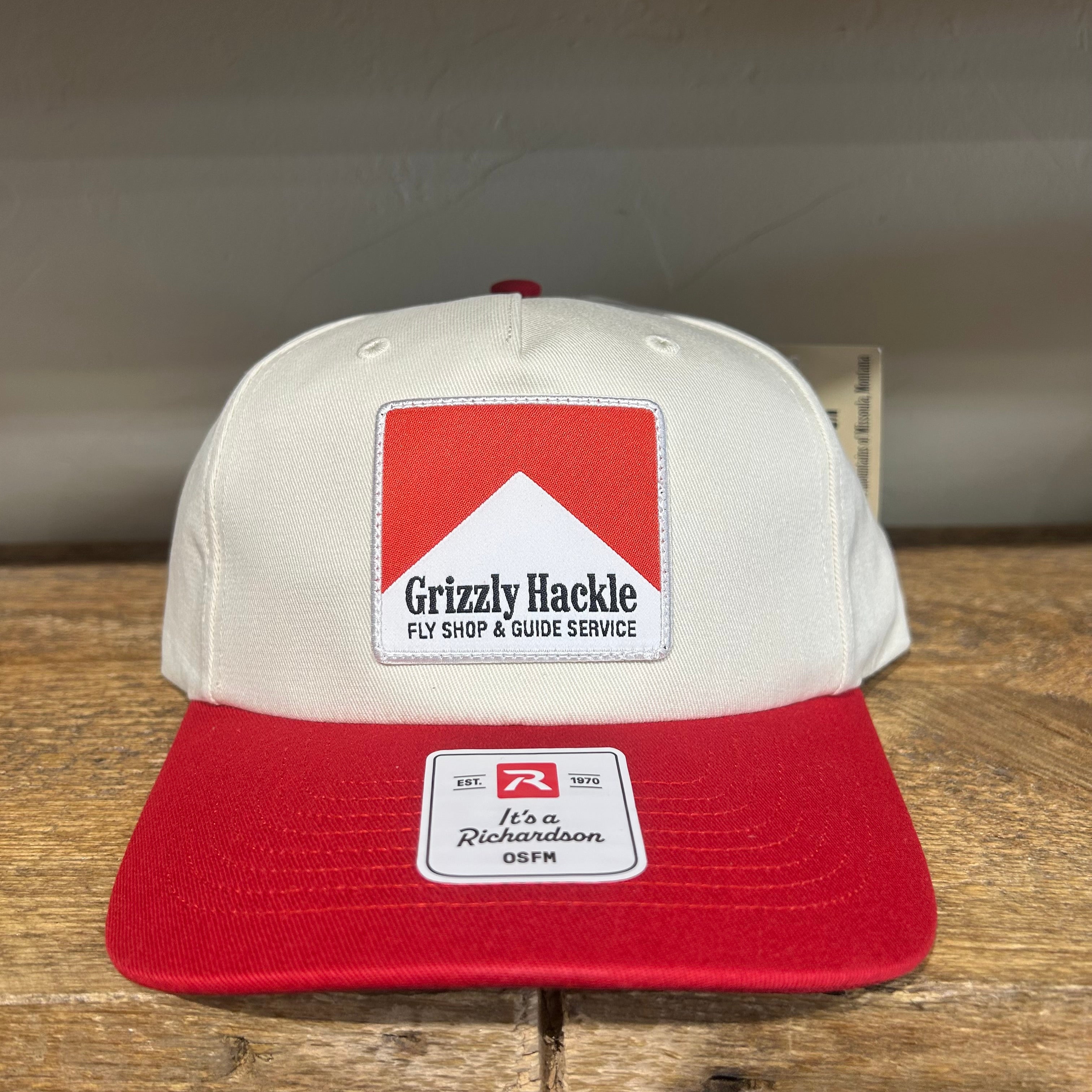 Grizzly Hackle "Reds" Patch Gramps Hat