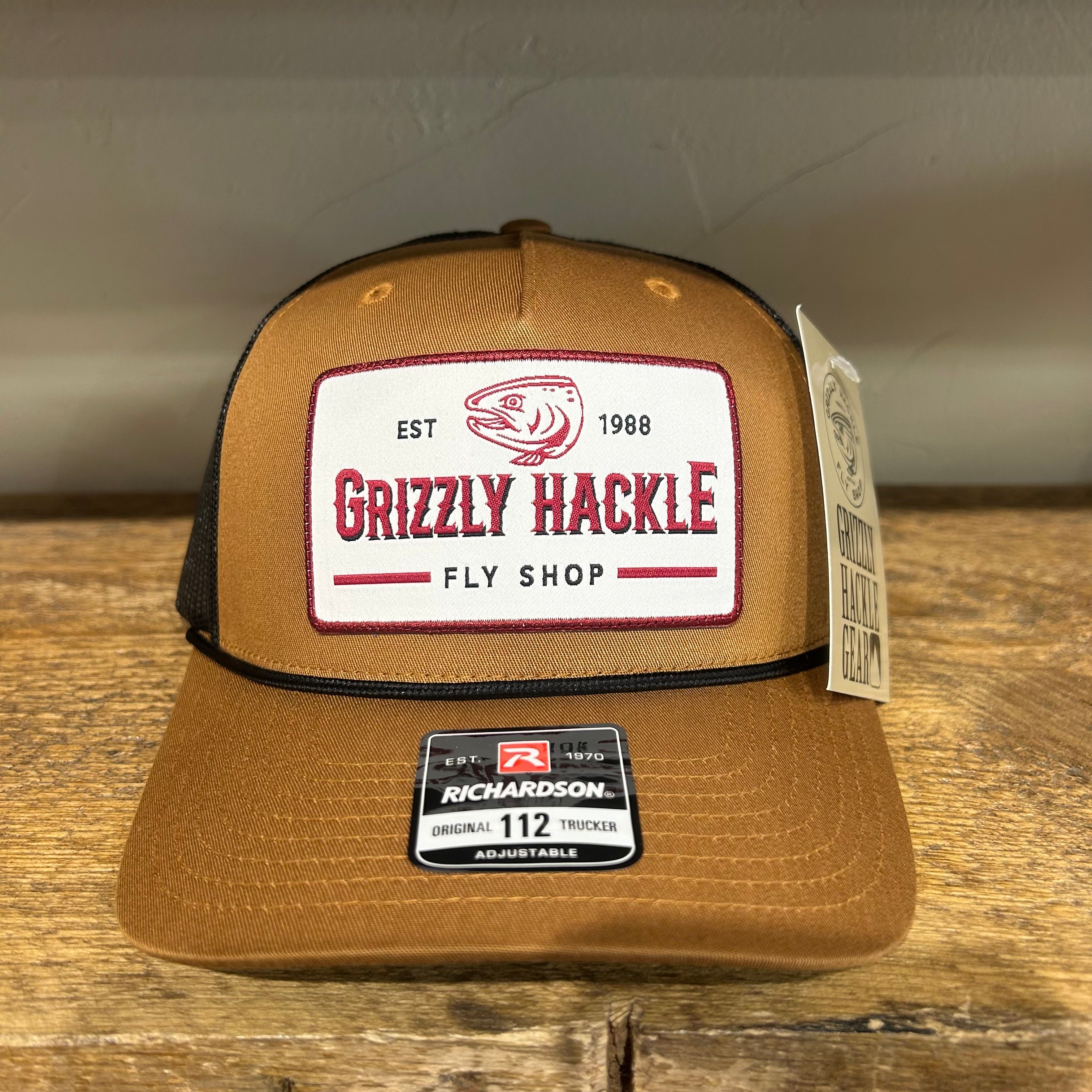 Grizzly Hackle "Ranch" Patch Trucker Hat