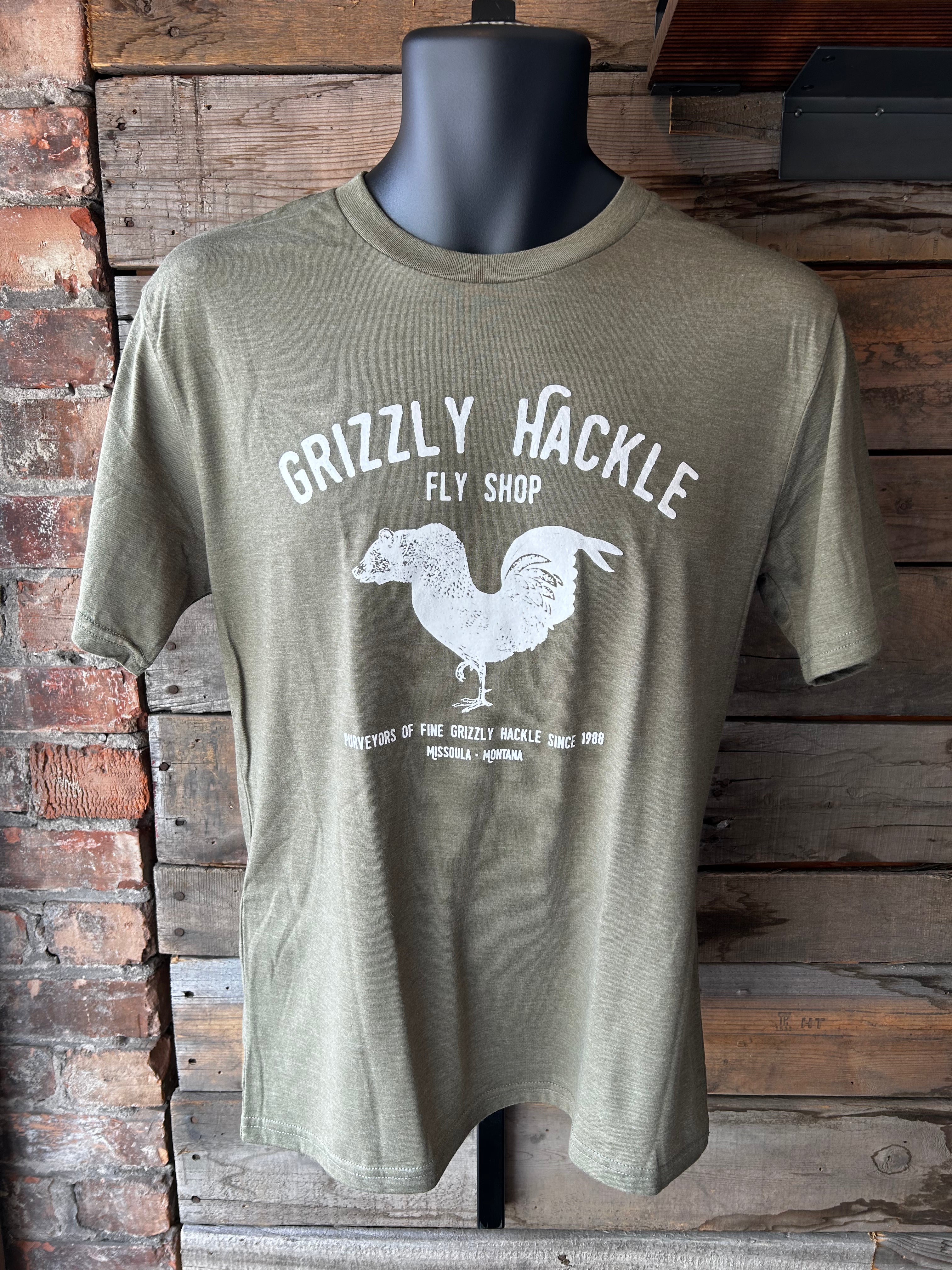 Grizzly Hackle Grizzly Chicken T-Shirt