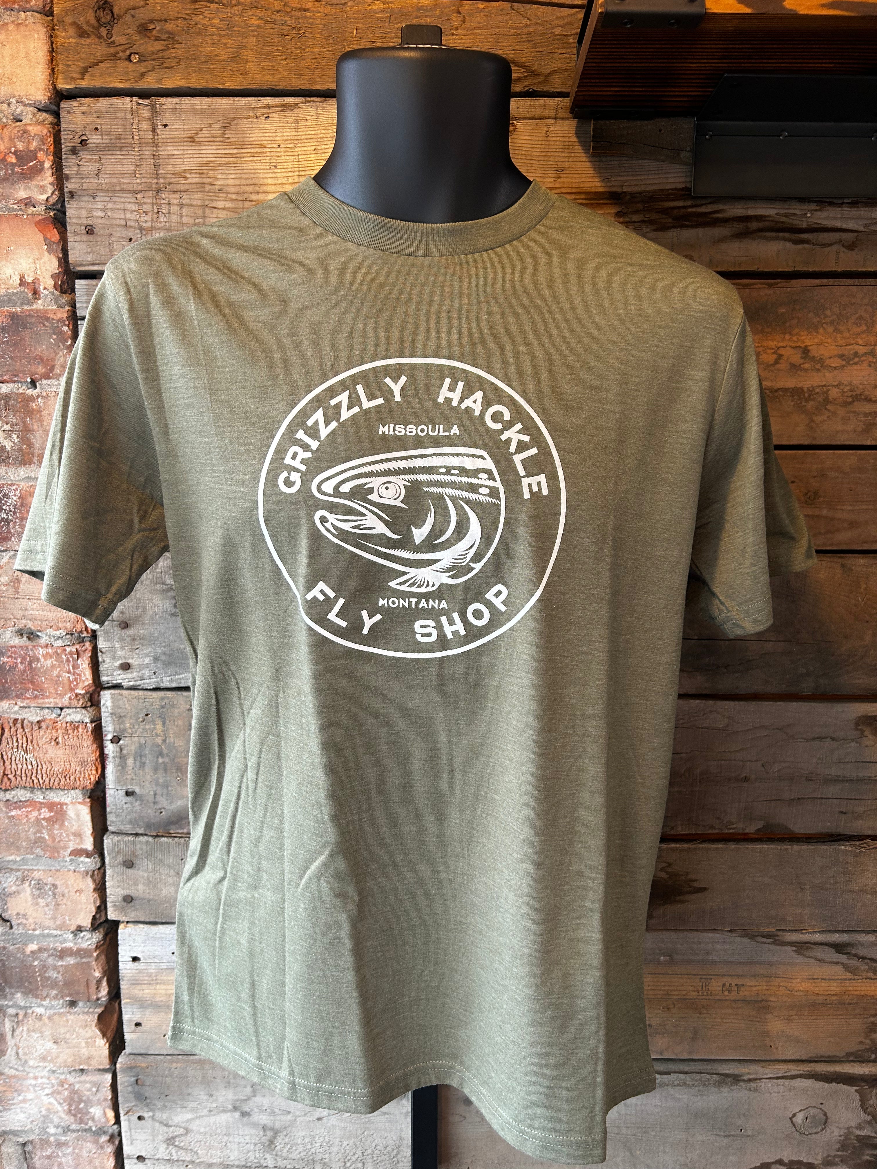 Grizzly Hackle "Circle Fish" T-Shirt