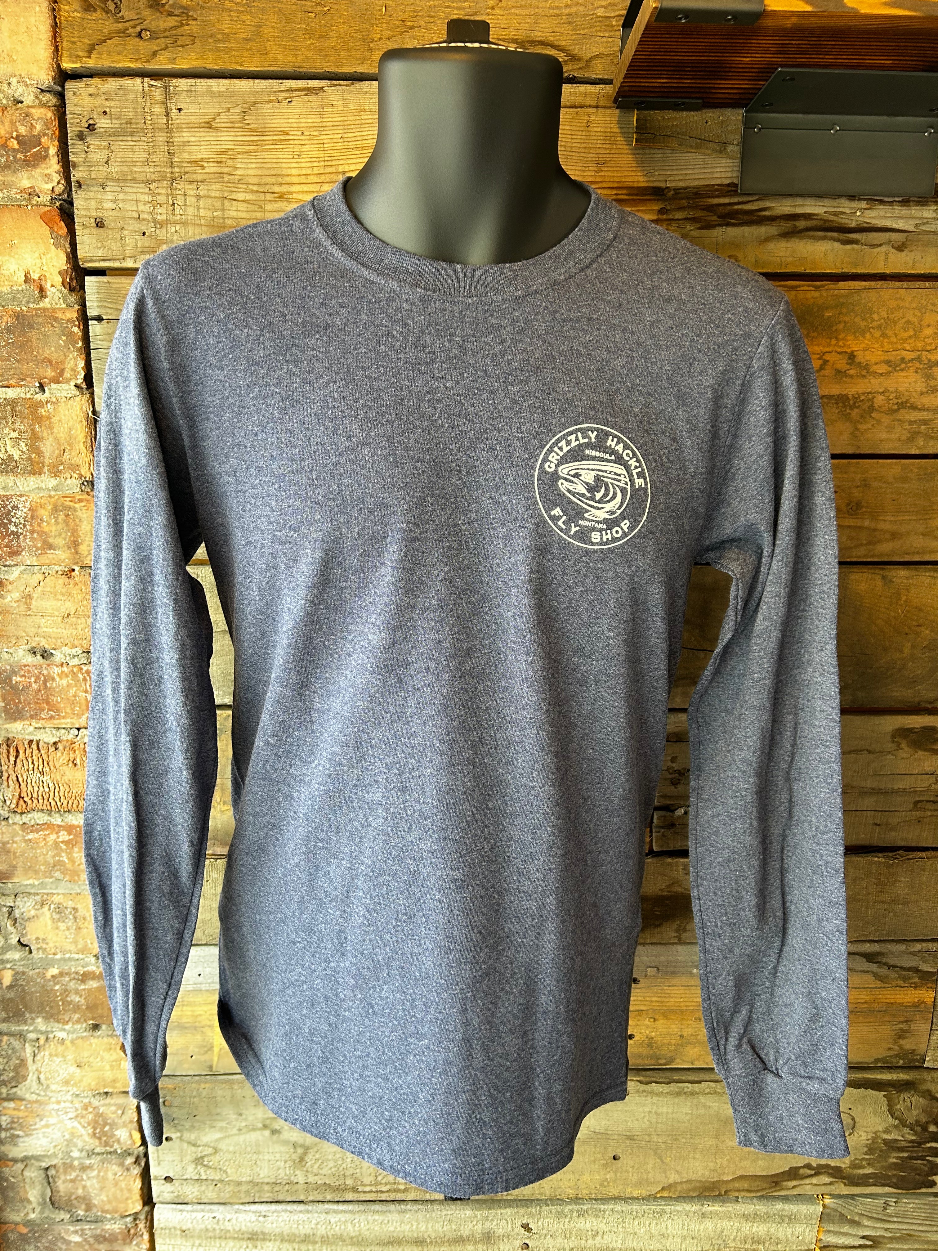 Grizzly Hackle "Circle Fish" Long Sleeve Shirt