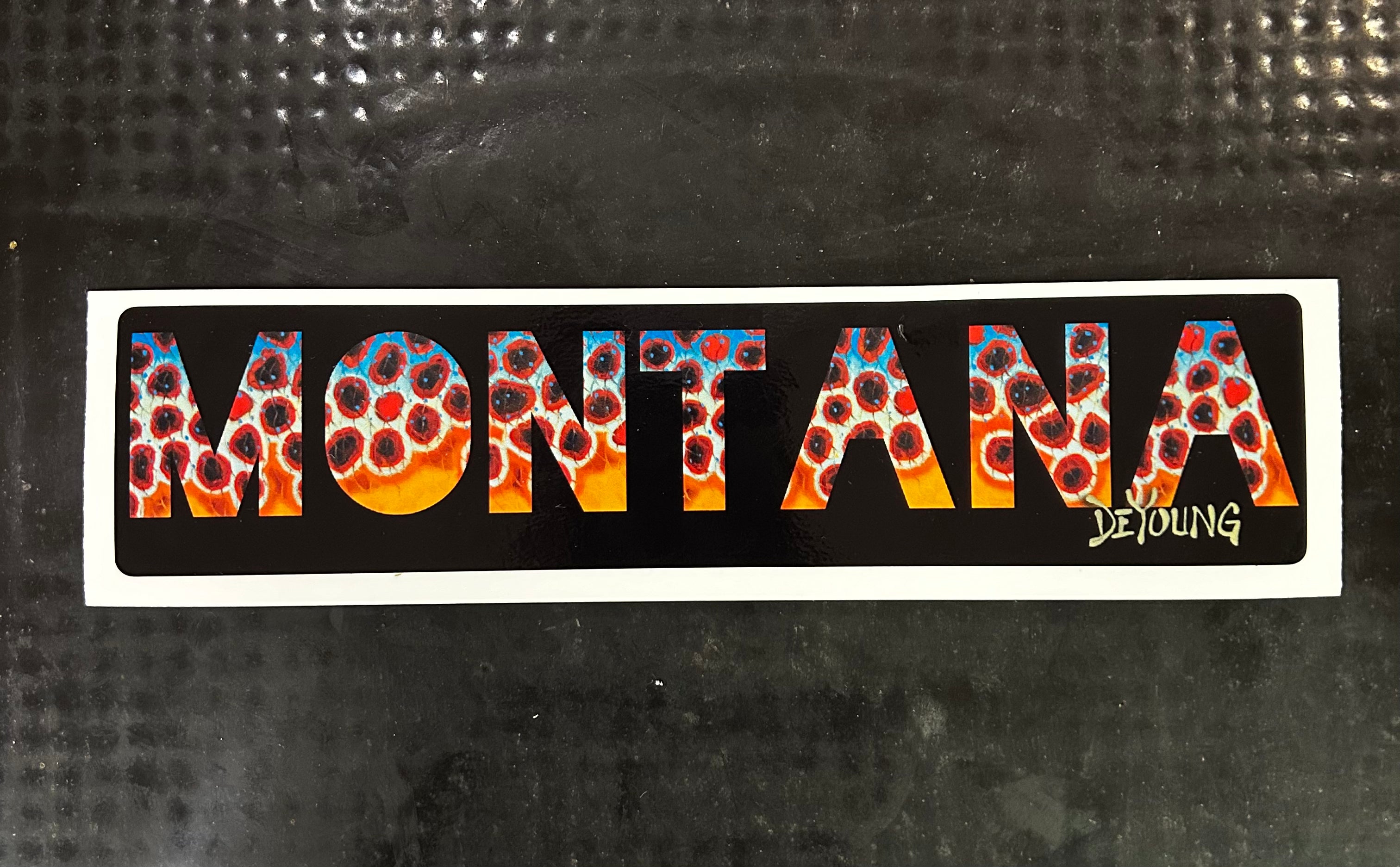 Derek DeYoung "Montana Flank Decal"