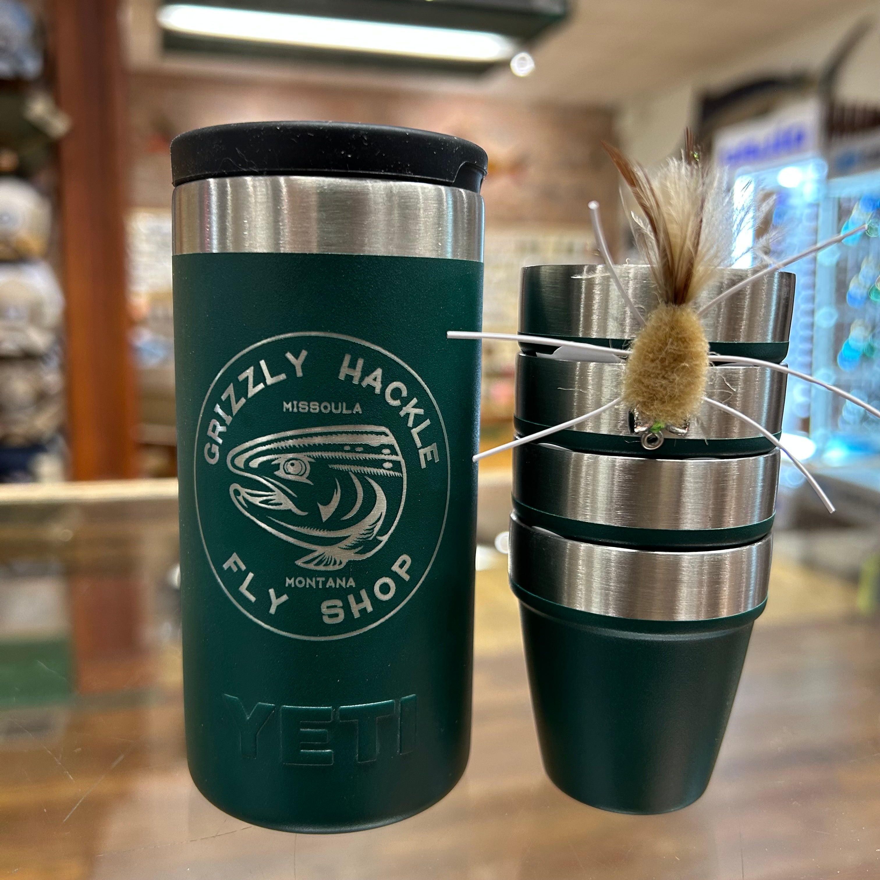 Yeti Shot Glasses w/ Carrying Case